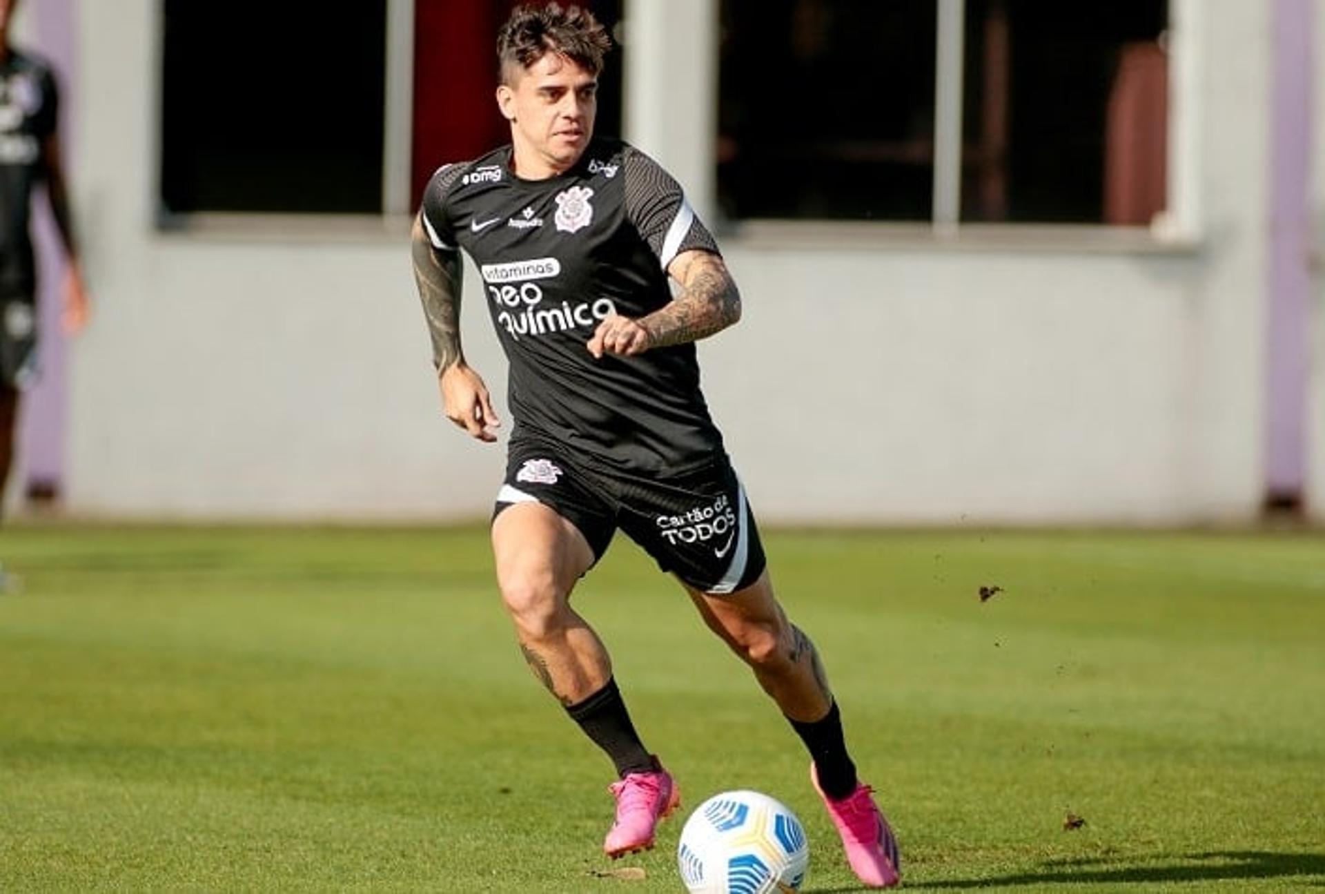 Fagner - Treino Corinthians