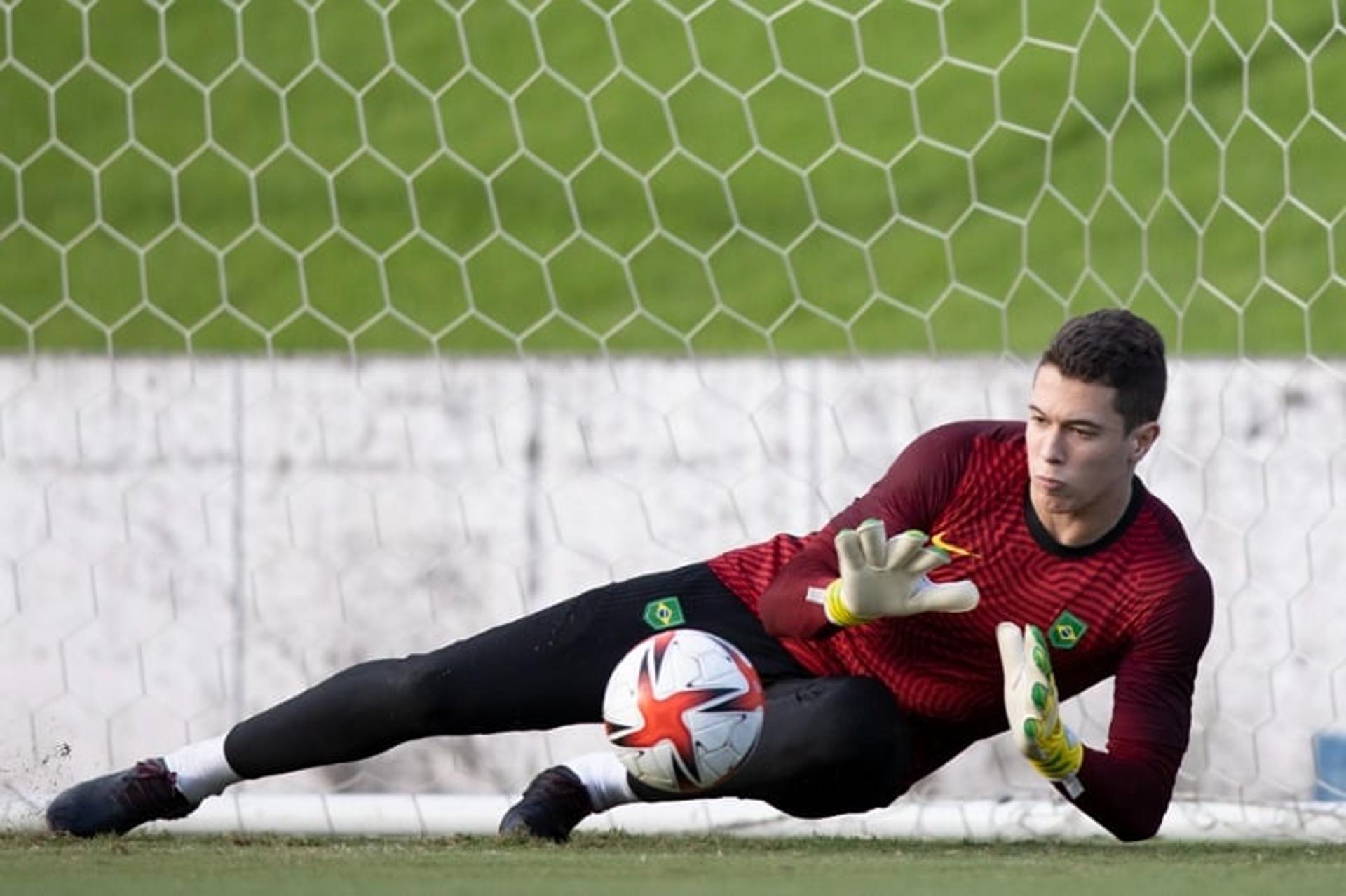 Seleção Brasileira Olímpica - Treino no Japão 20/07/2021 - Brenno