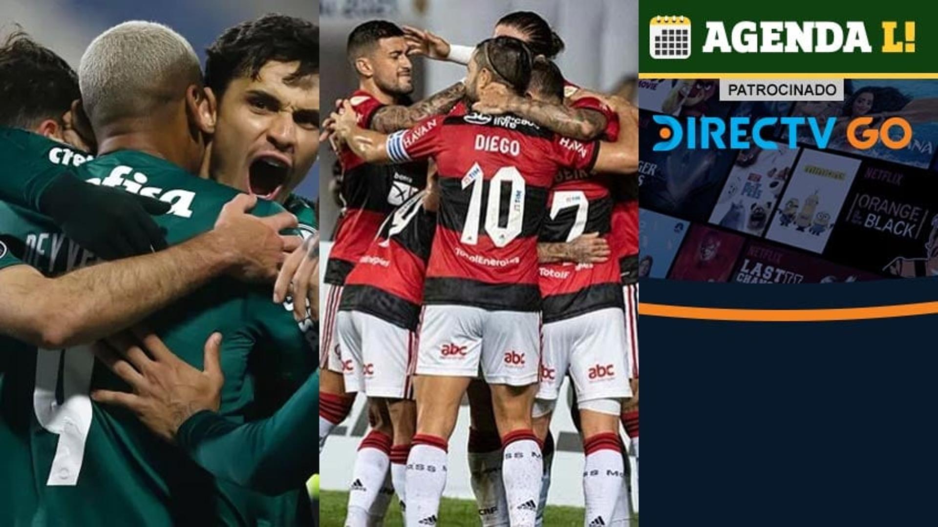 Palmeiras e Flamengo