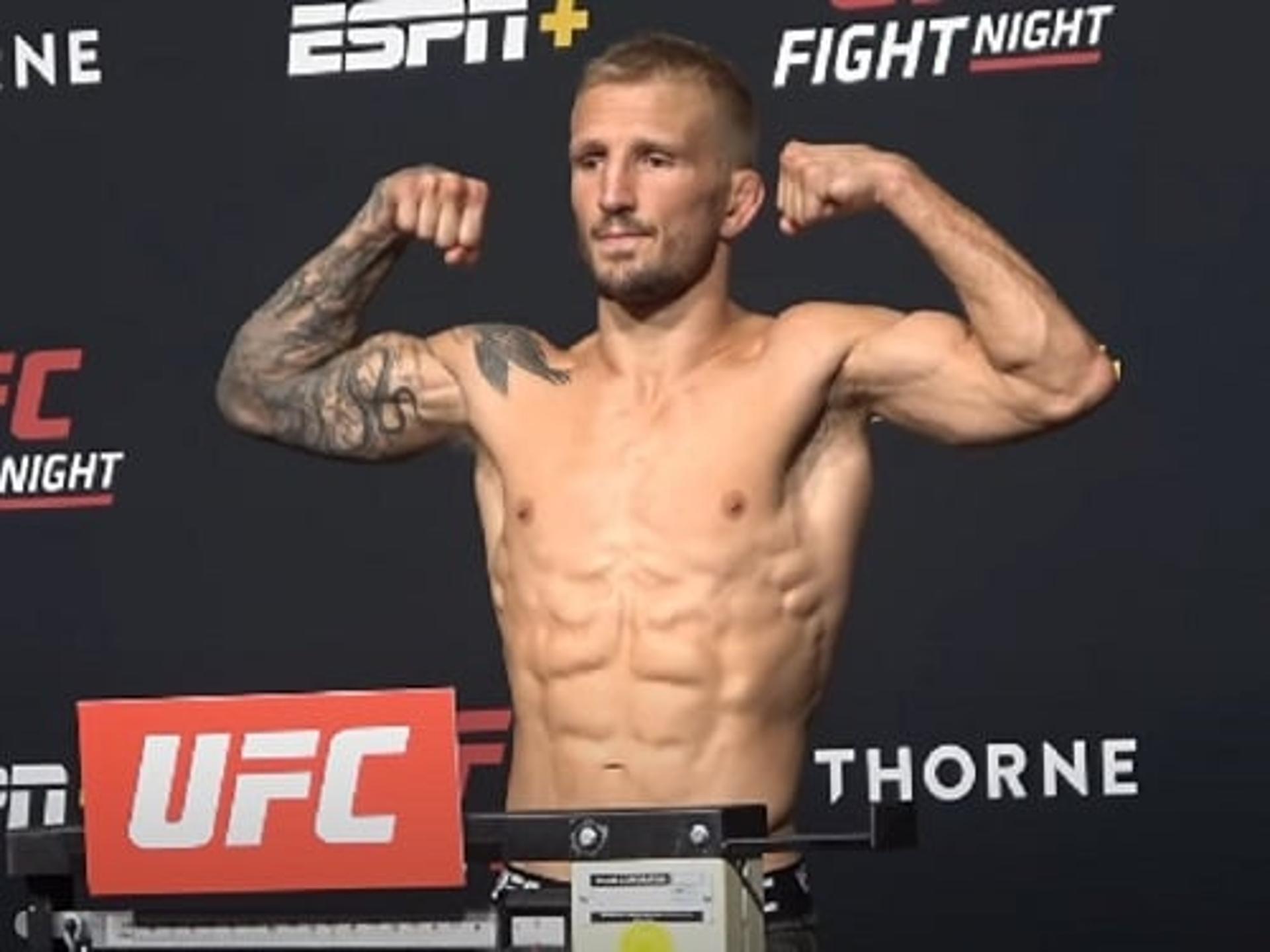 Dillashaw retorna ao octógono após mais de dois anos afastado por doping (Foto: Reprodução/YouTube)