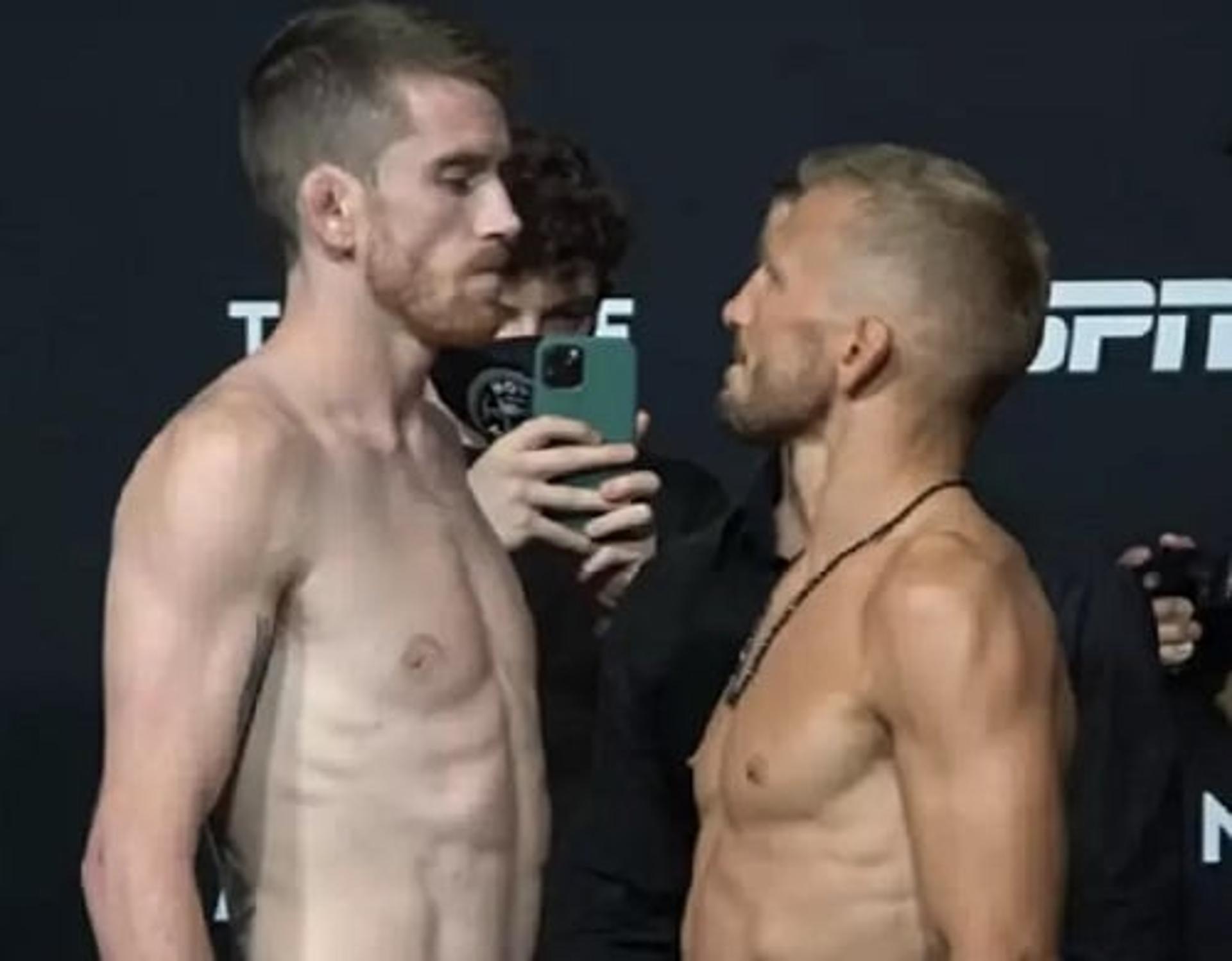 Cory Sandhagen e TJ Dillashaw fazem a luta principal do UFC Vegas 31 (Foto: Reprodução/TheMacLife)