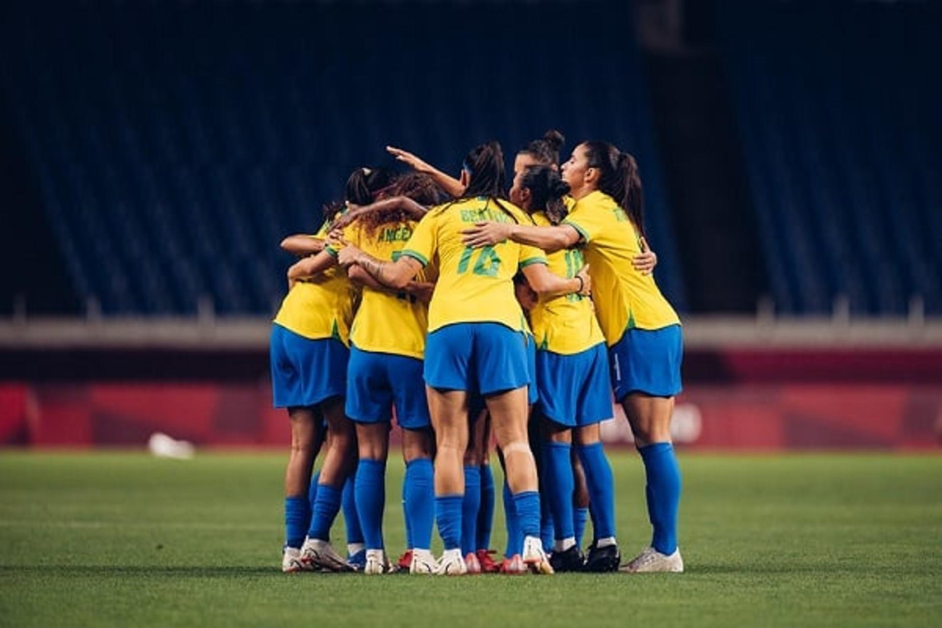 Brasil x Zâmbia - Futebol Feminino