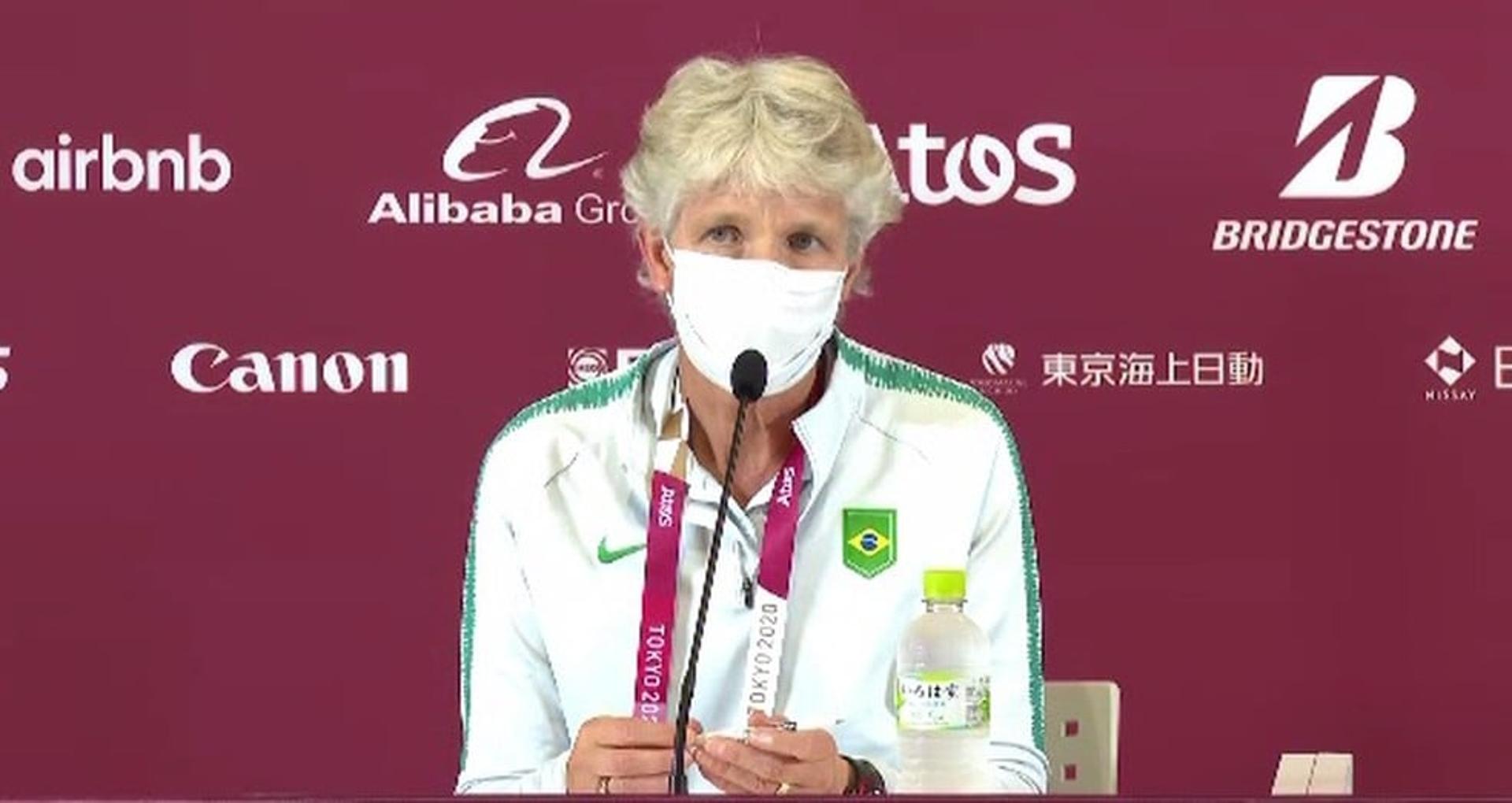 Pia Sundhage - coletiva