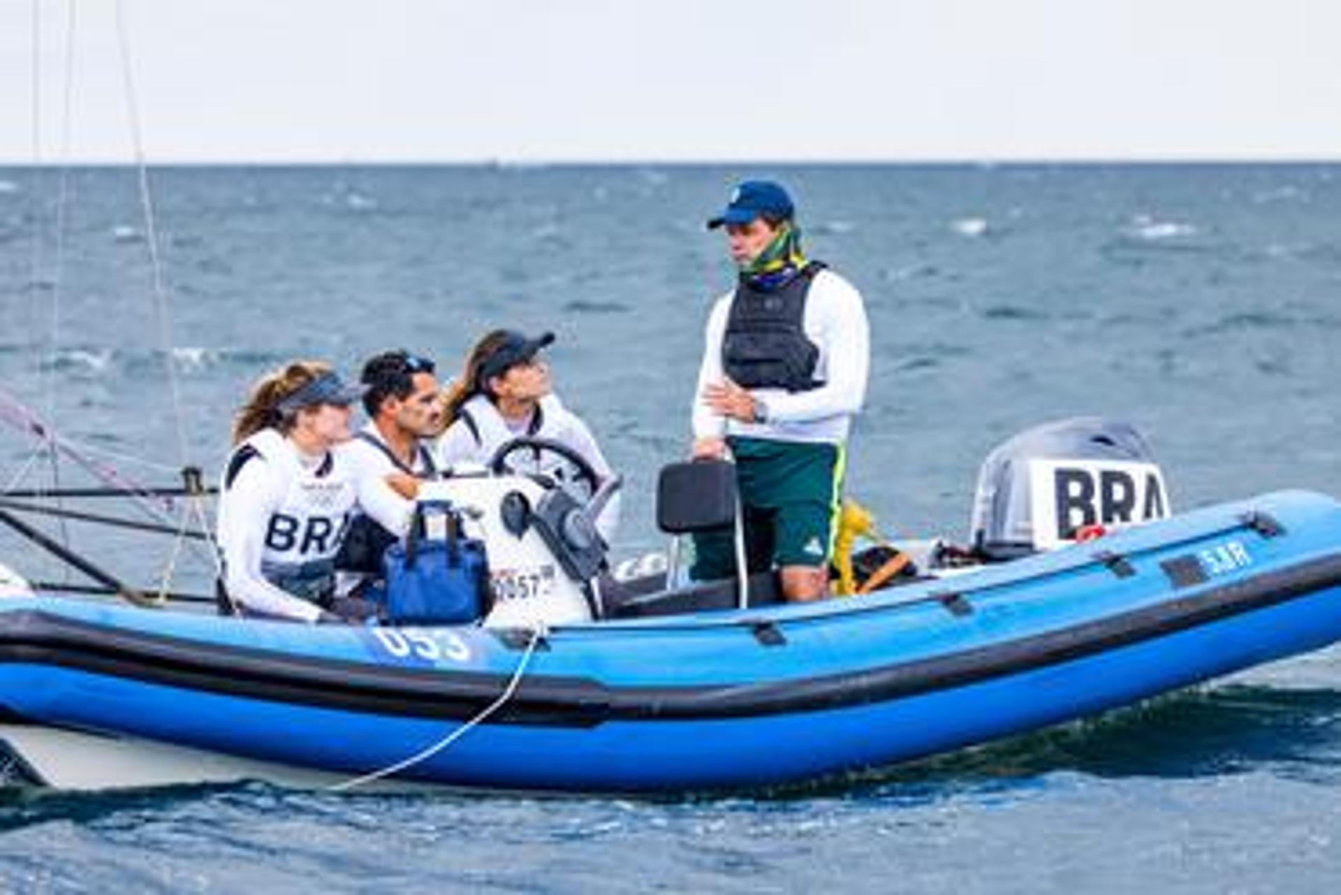 Martine e Kahena em Tóquio (Foto: World Sailing)