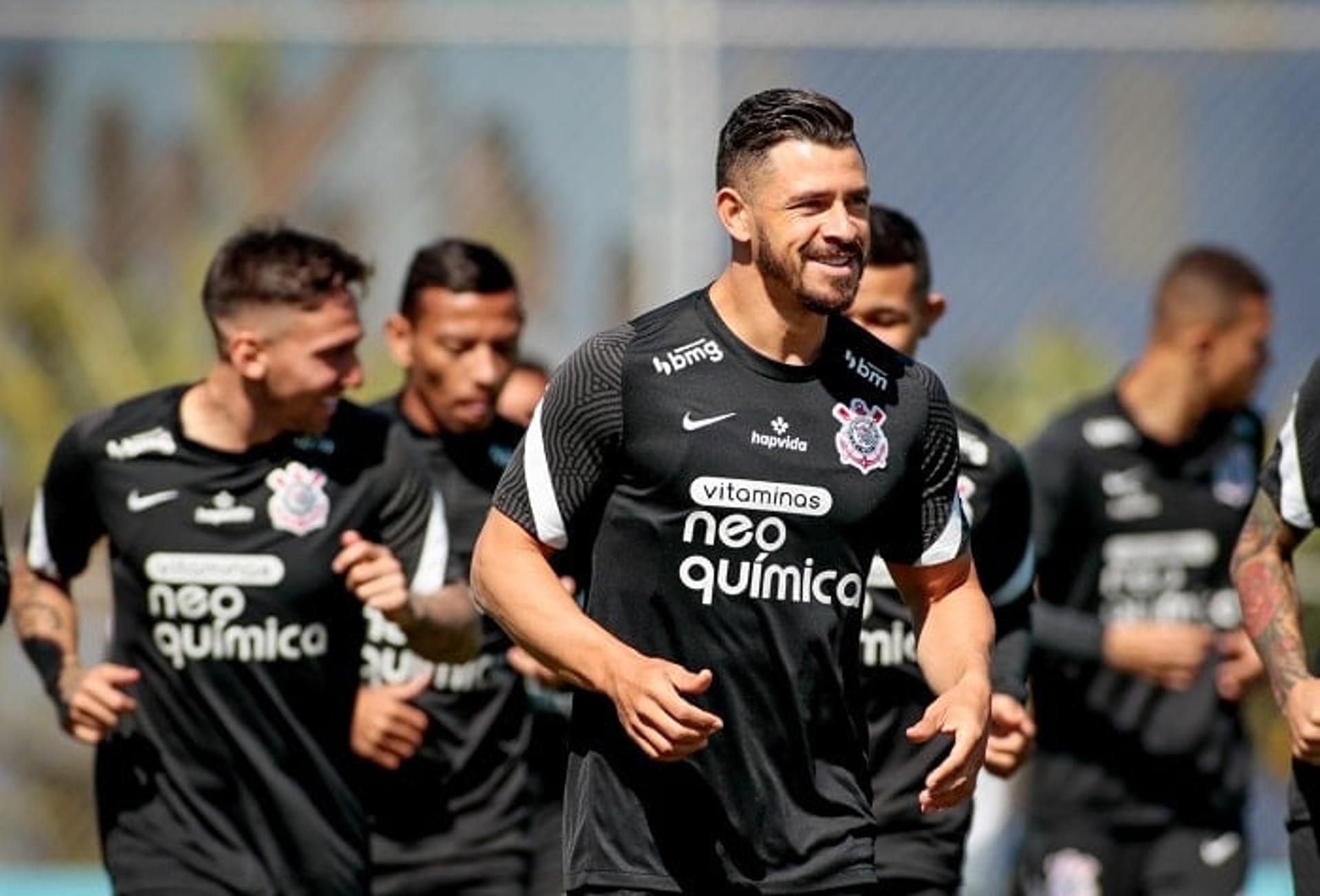 Giuliano - Treino Corinthians