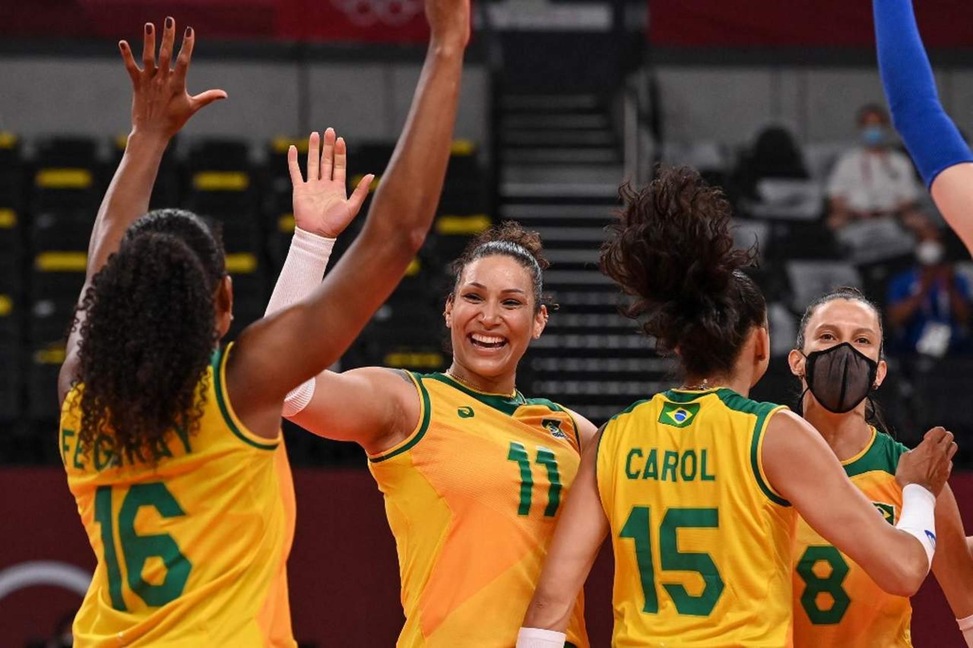 Brasil x Japão - vôlei feminino