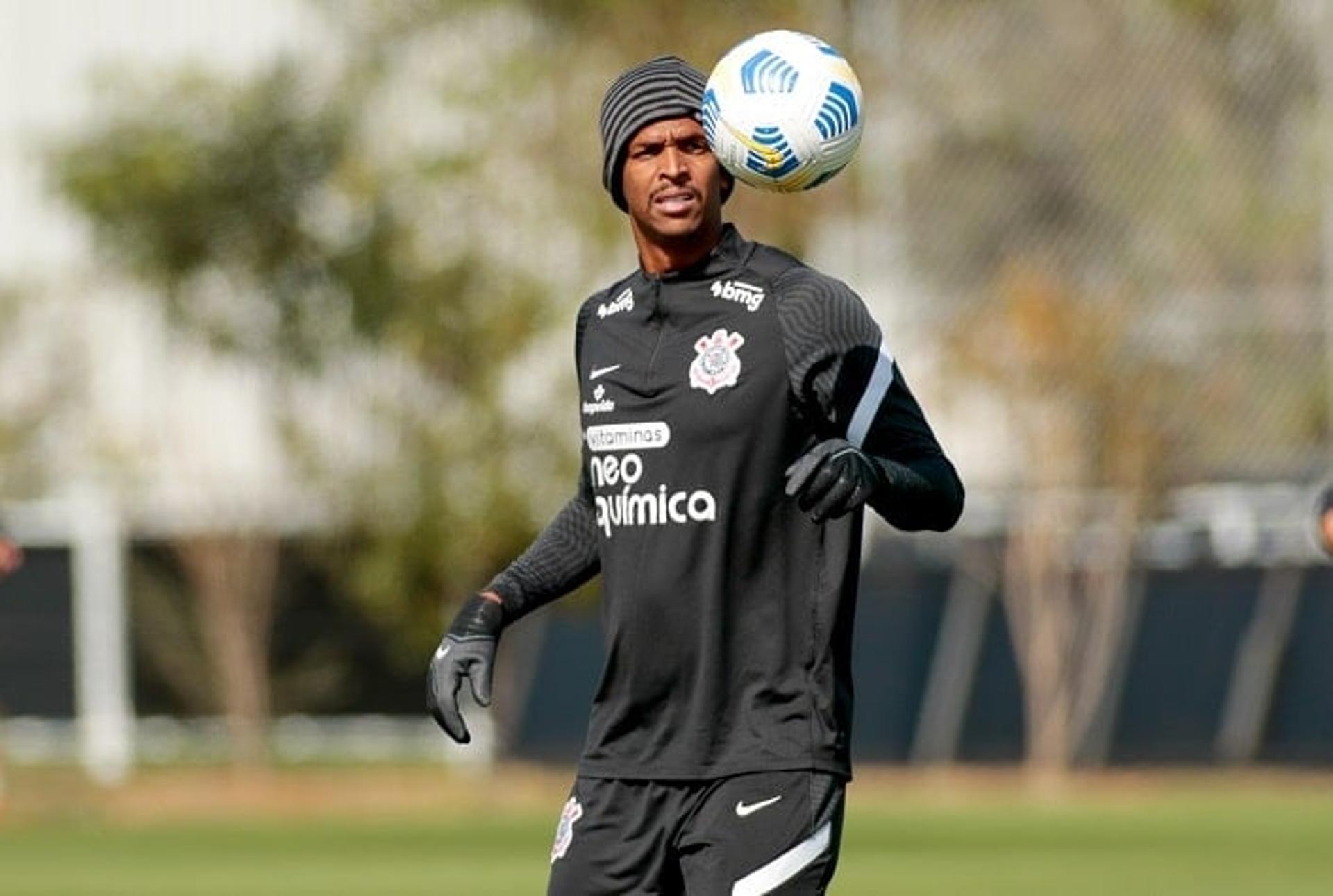 Jô - Treino Corinthians