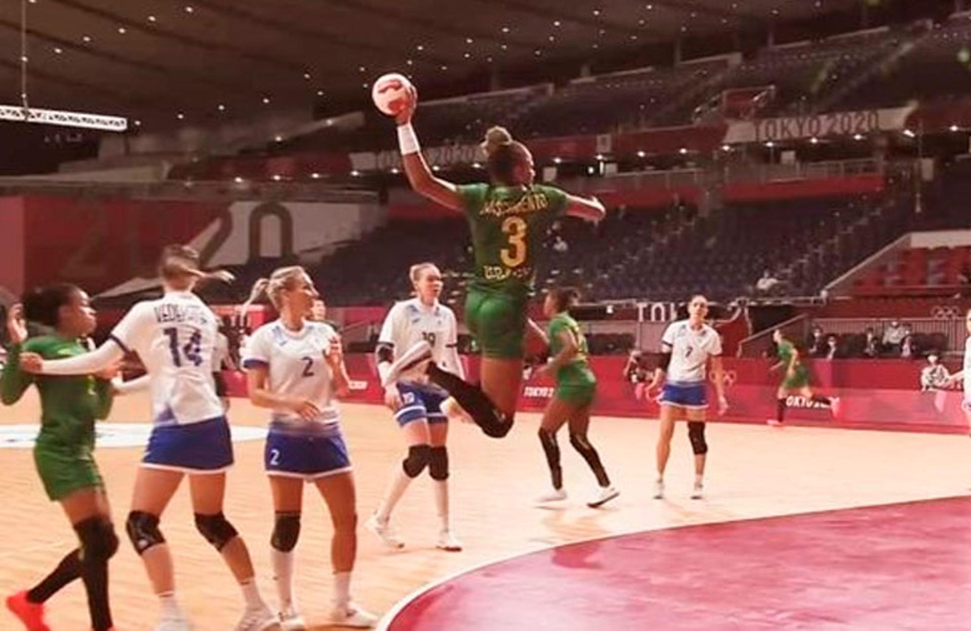 seleção russa de handebol feminino.