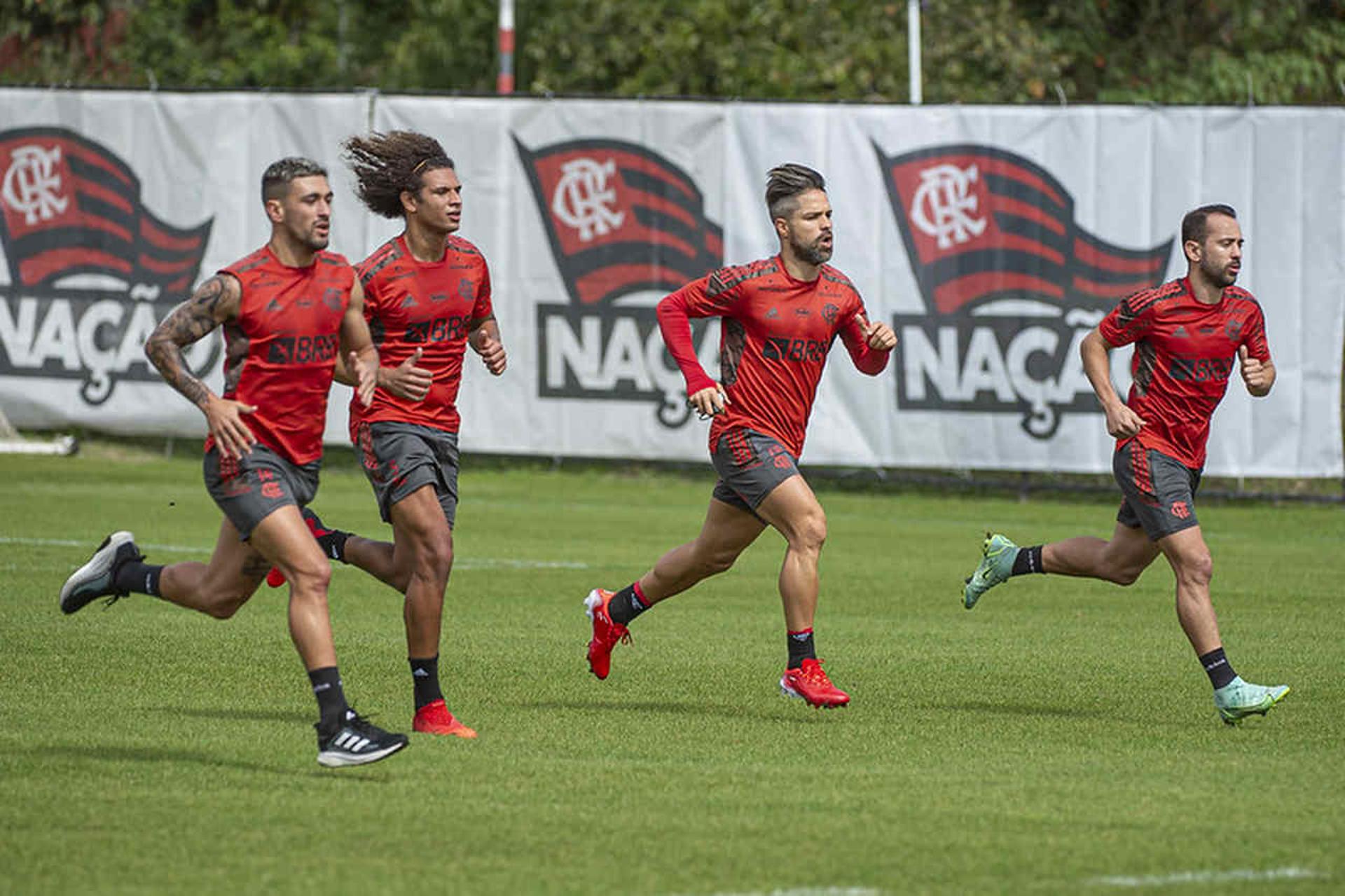 Flamengo - Arrascaeta, Arão, Diego e Everton Ribeiro