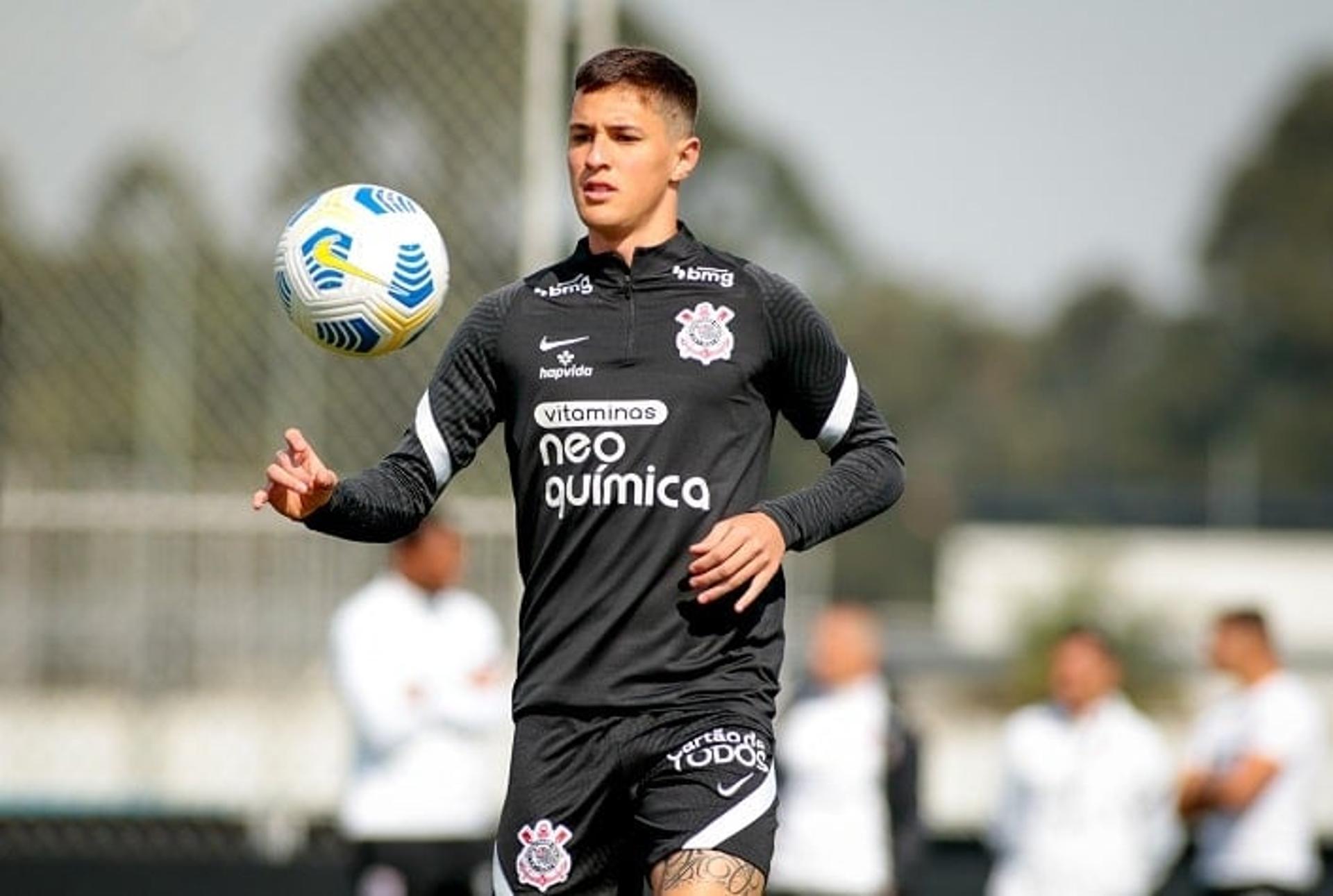 Mateus Vital - Treino Corinthians