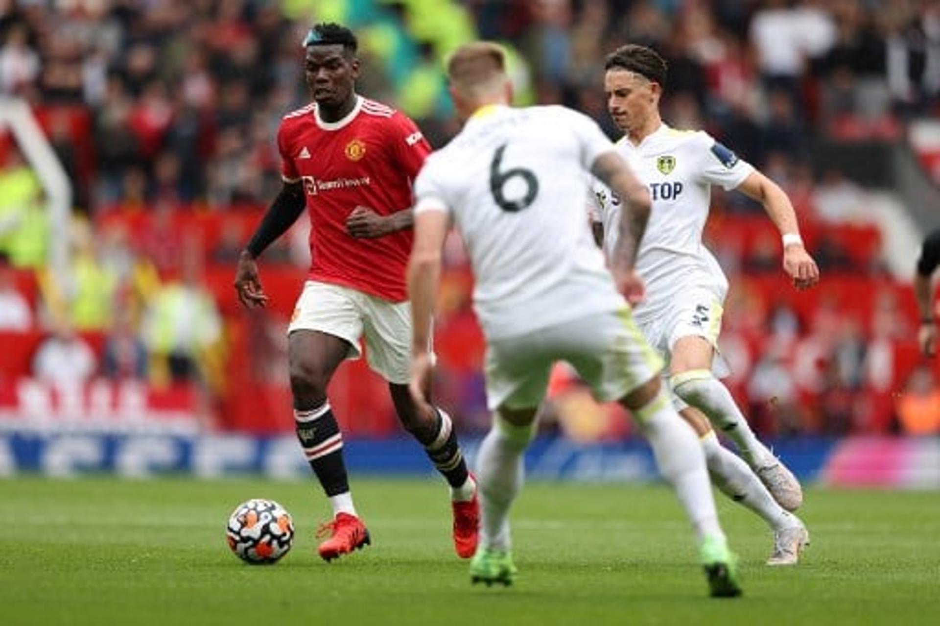 Manchester United x Leeds - Pogba