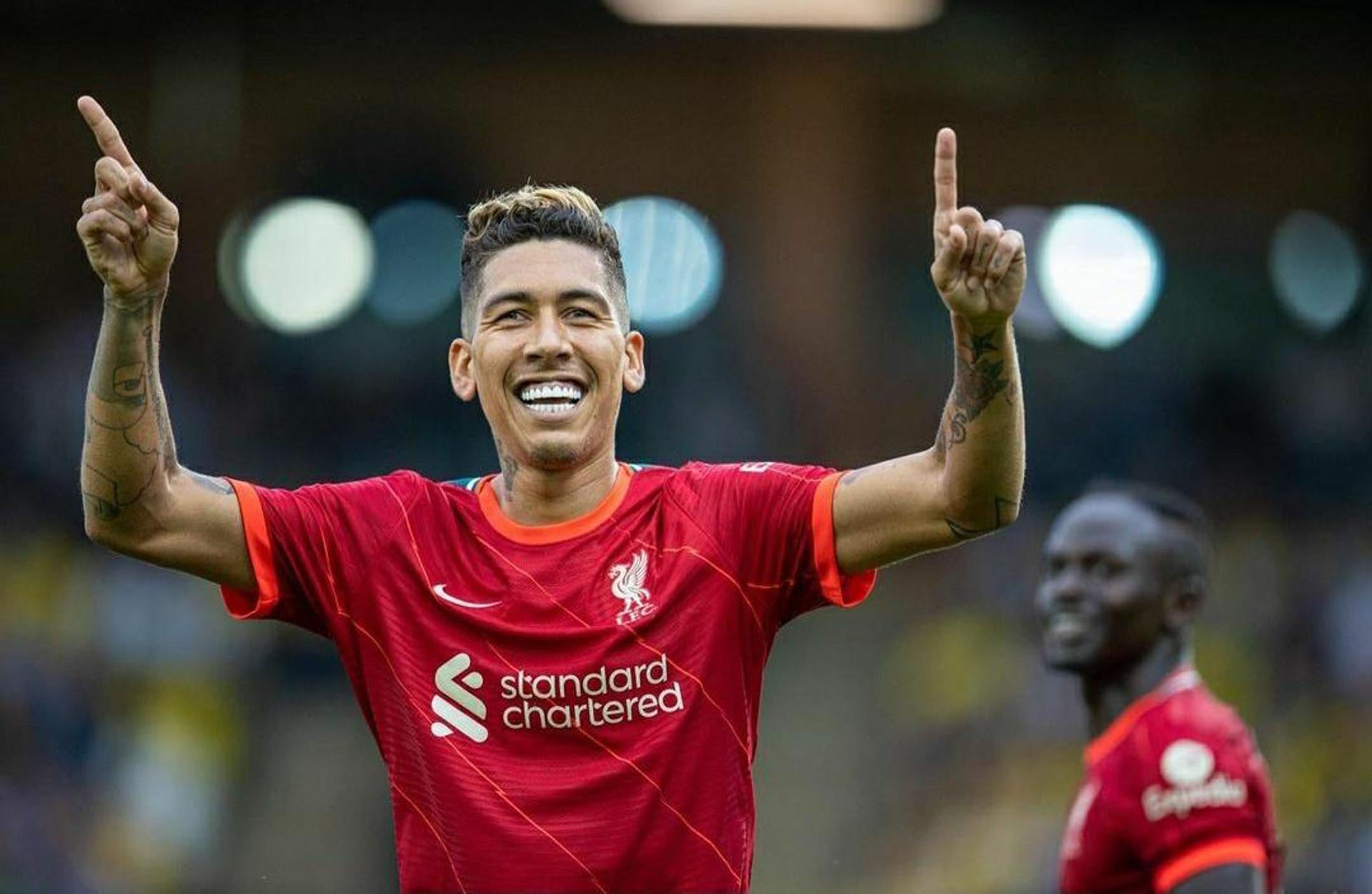 Firmino - Norwich x Liverpool