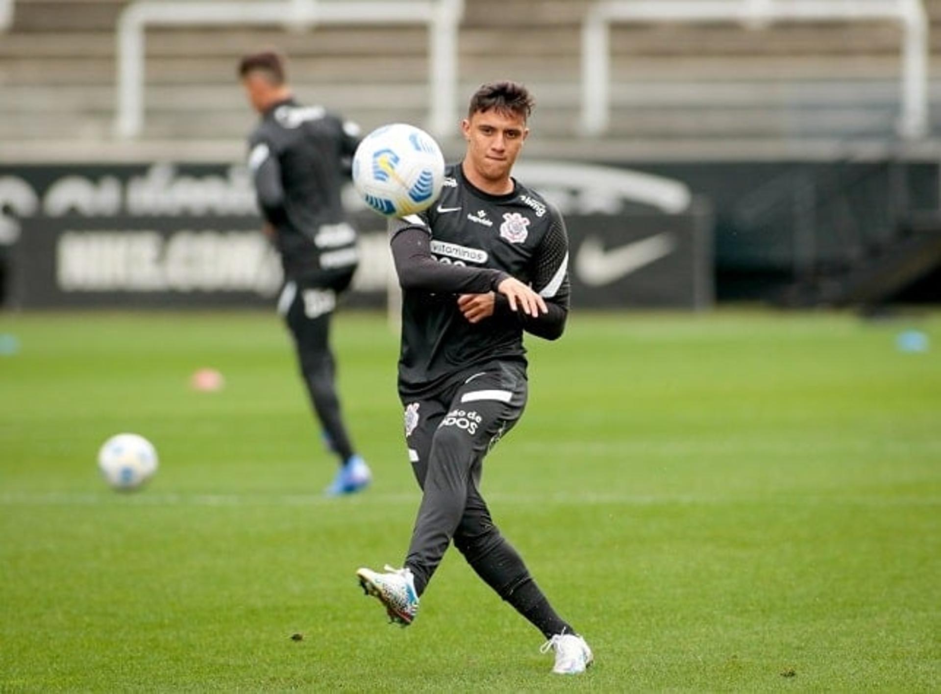 Gustavo Mantuan - Treino Corinthians