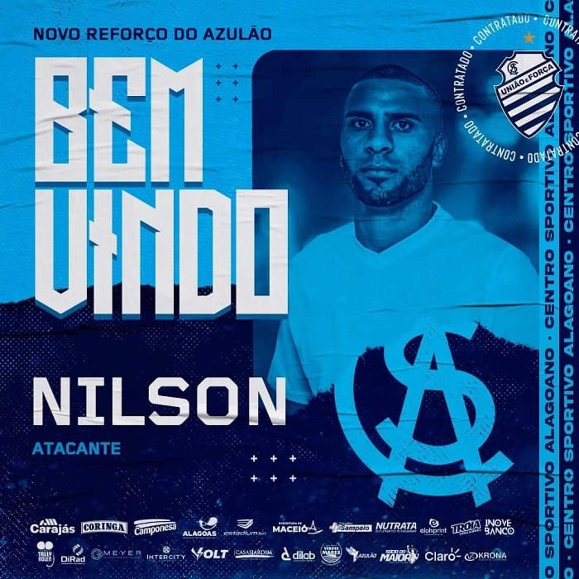 Nilson anunciado pelo CSA