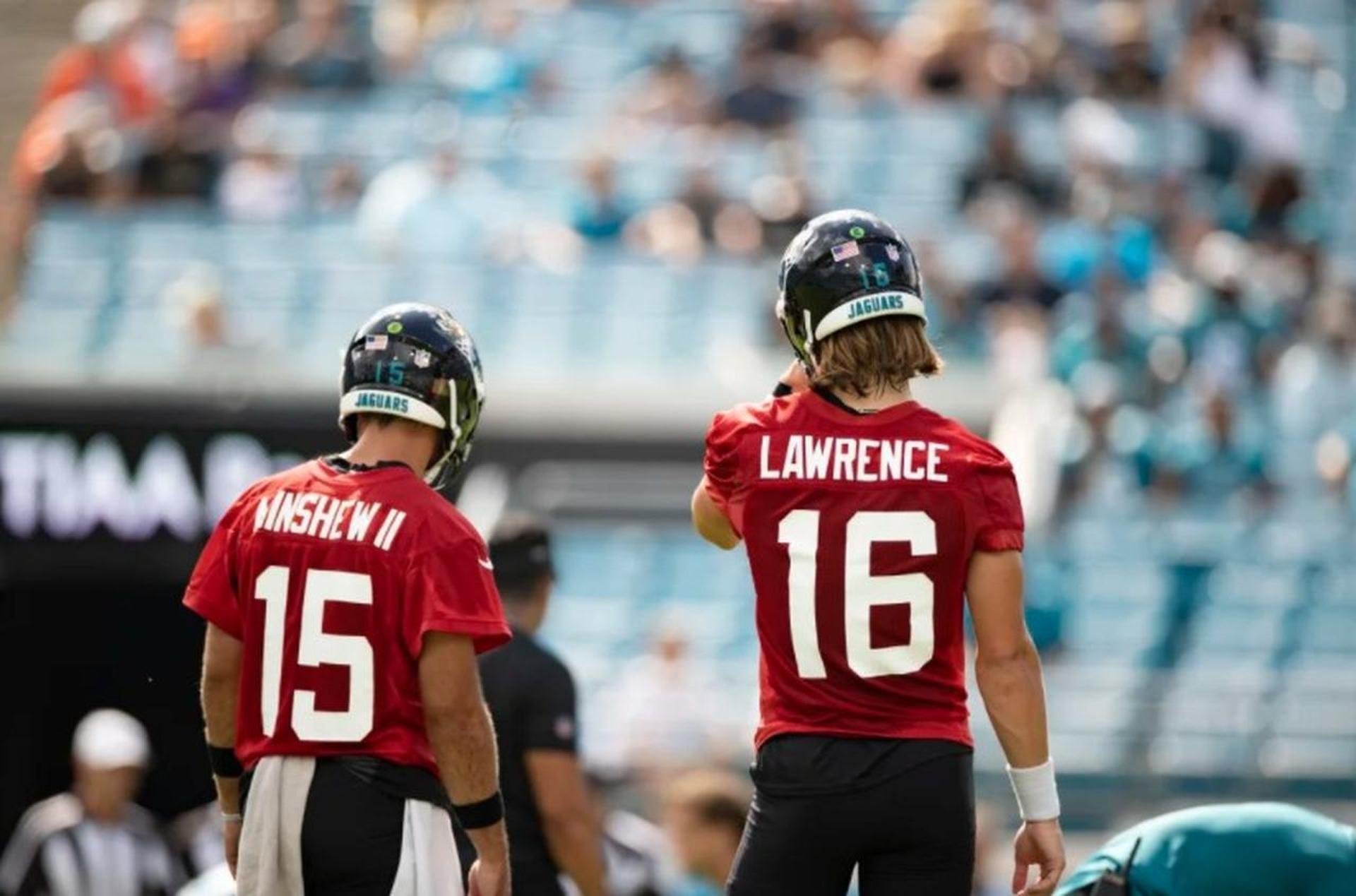 trevor Lawrence Gardner Minshew jacksonville jaguars