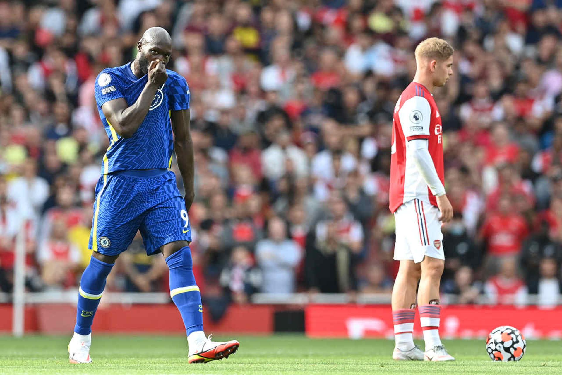 Arsenal x Chelsea - Romelu Lukaku