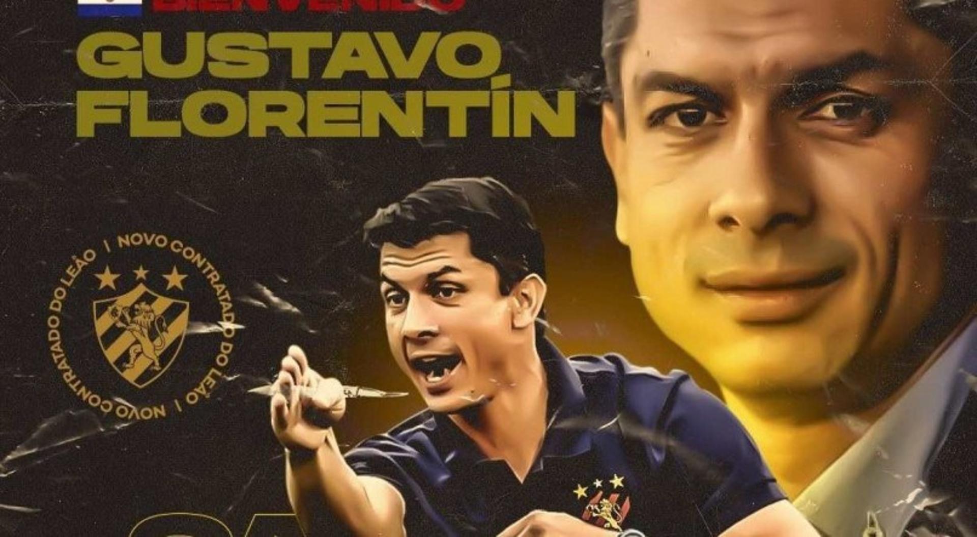 Gustavo Florentín anunciado no Sport