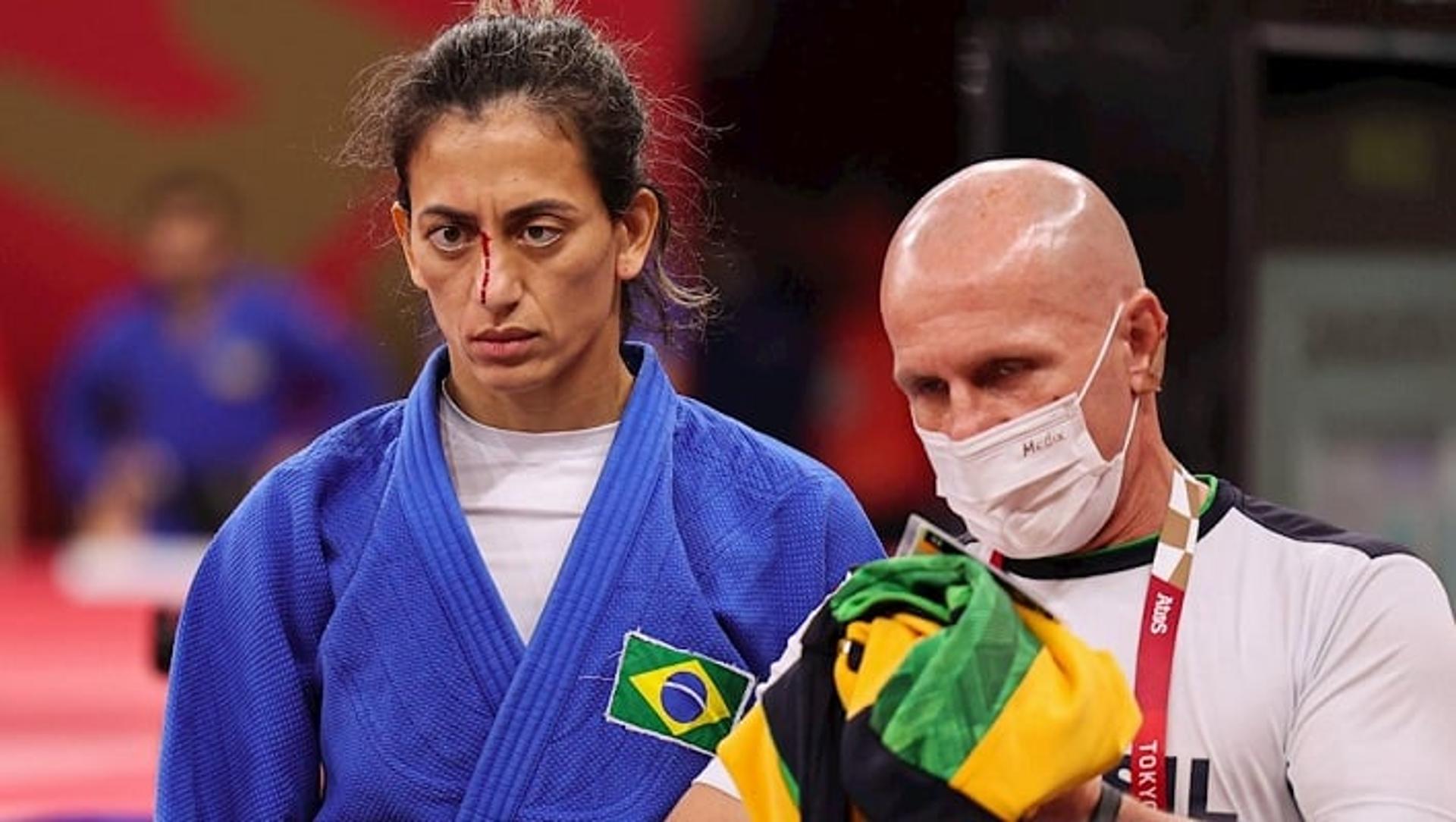 Lúcia Araújo conquista da primeira medalha do judô em Tóquio (Foto: Takuma Matsushita/CPB)