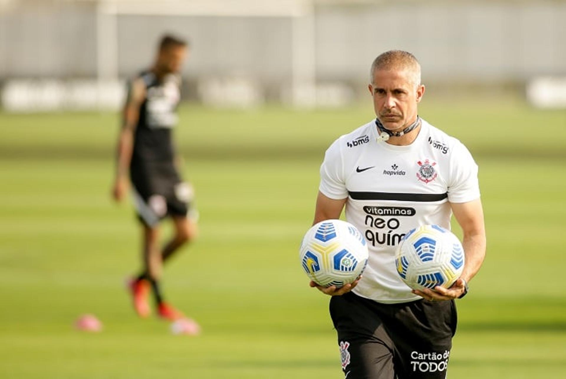 Sylvinho - Treino Corinthians