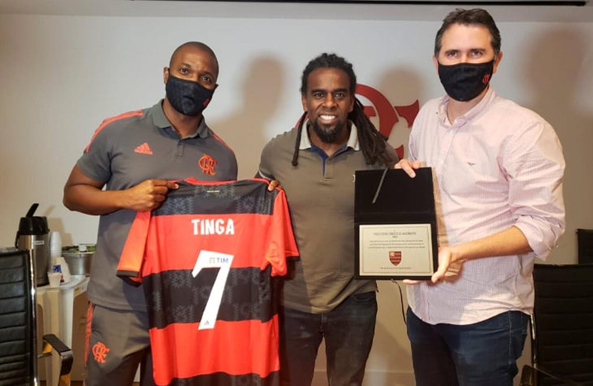 Tinga - Palestra no Flamengo