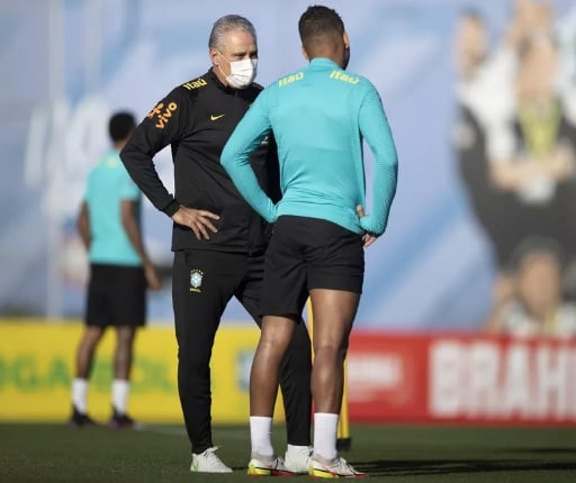 Tite e Casemiro