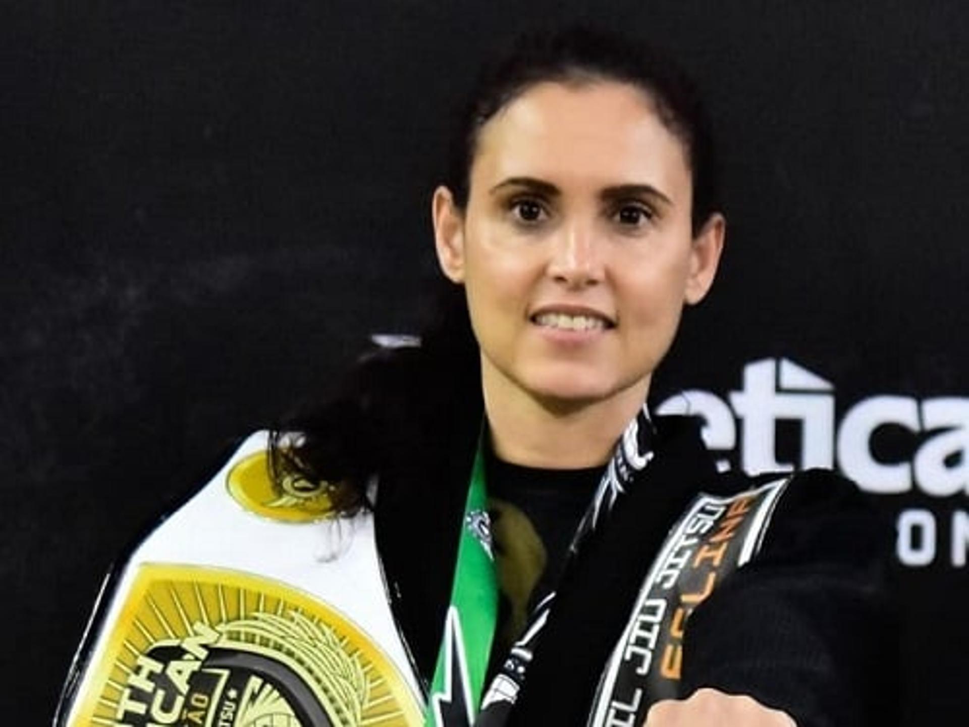 Fabiana Ventura foi destaque no Brasileiro de Jiu-Jitsu Paradesportivo (Foto: Divulgação)