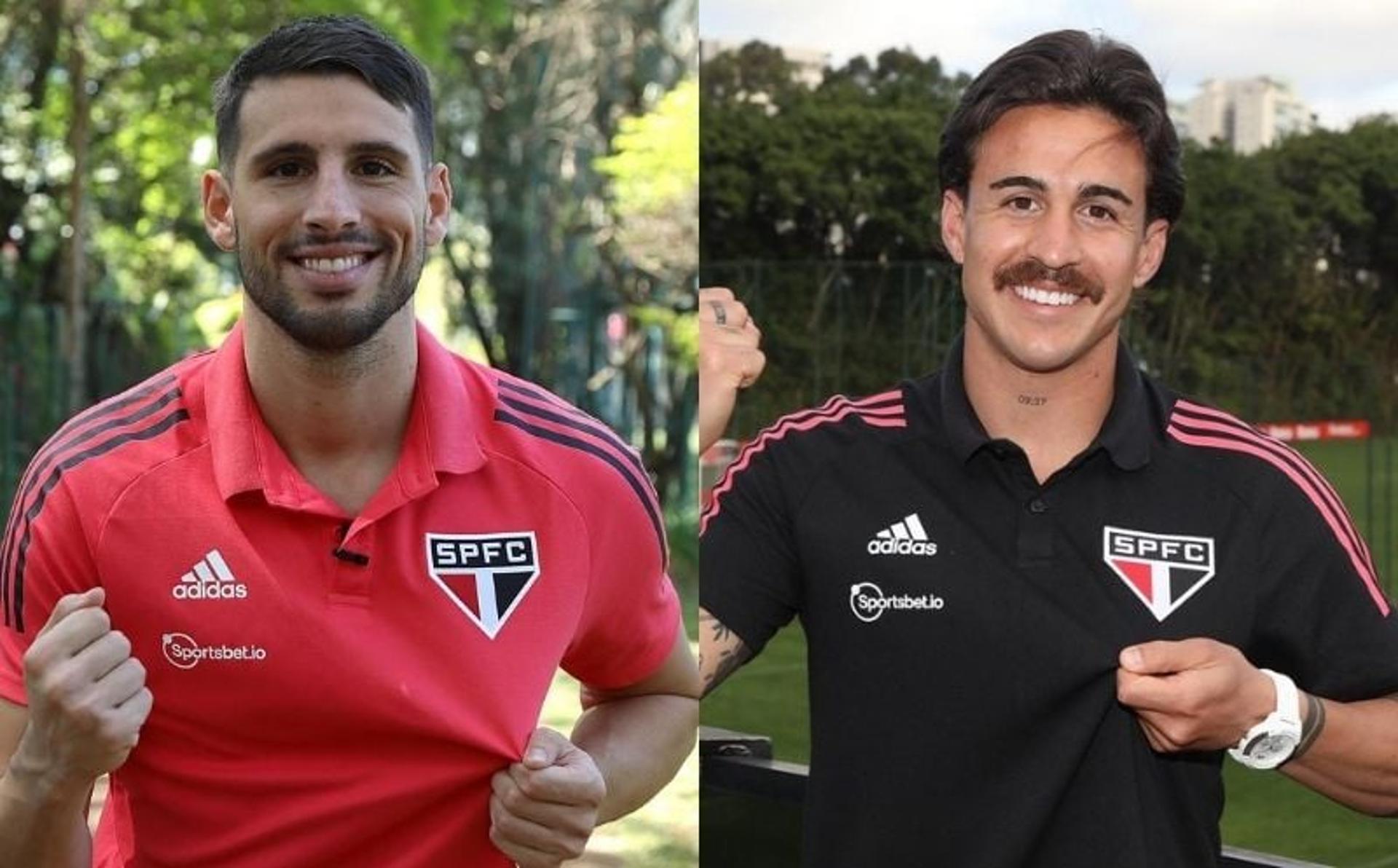 Calleri e Gabriel Neves, reforços do São Paulo