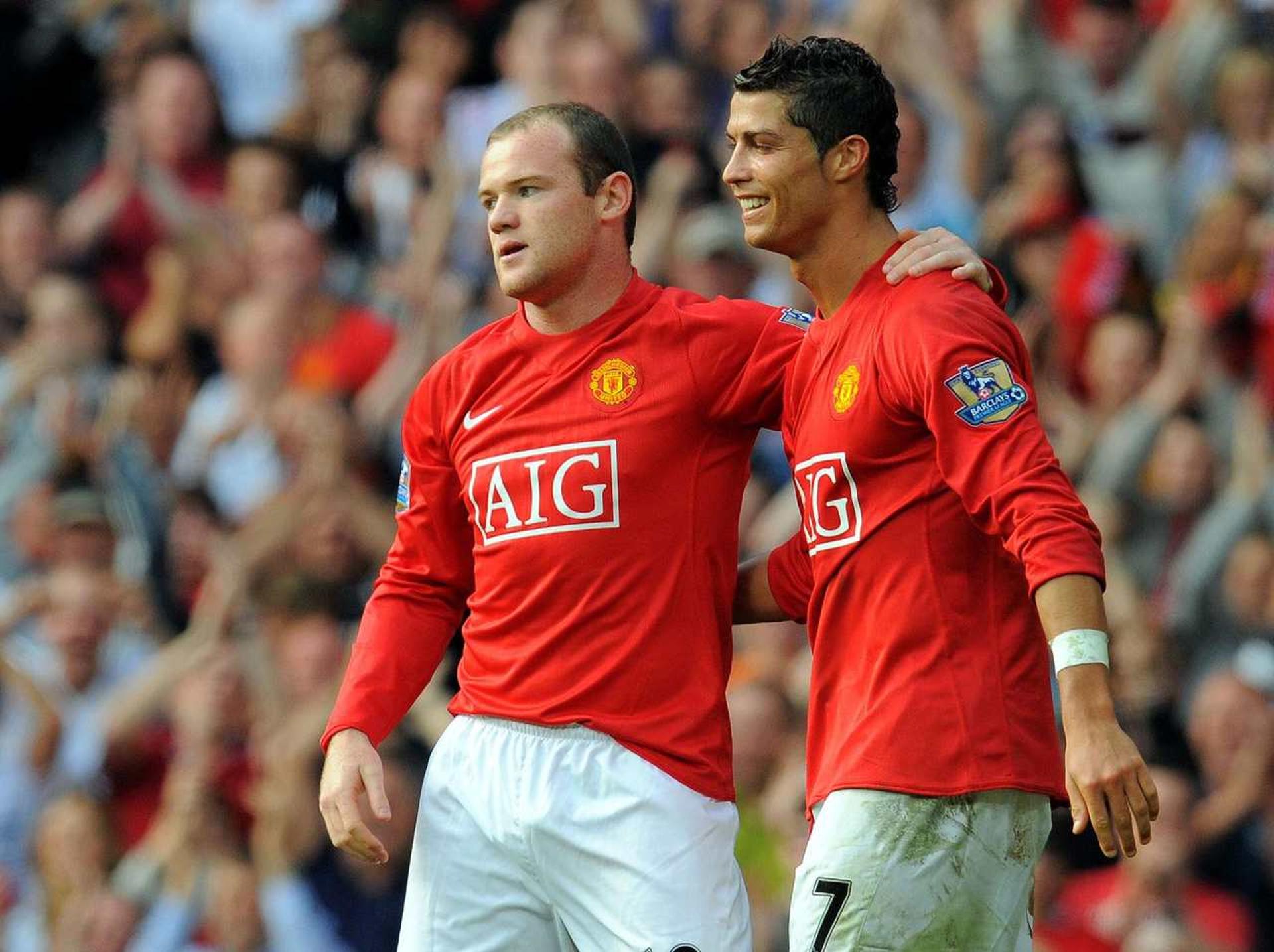 Cristiano Ronaldo e Rooney - Manchester United