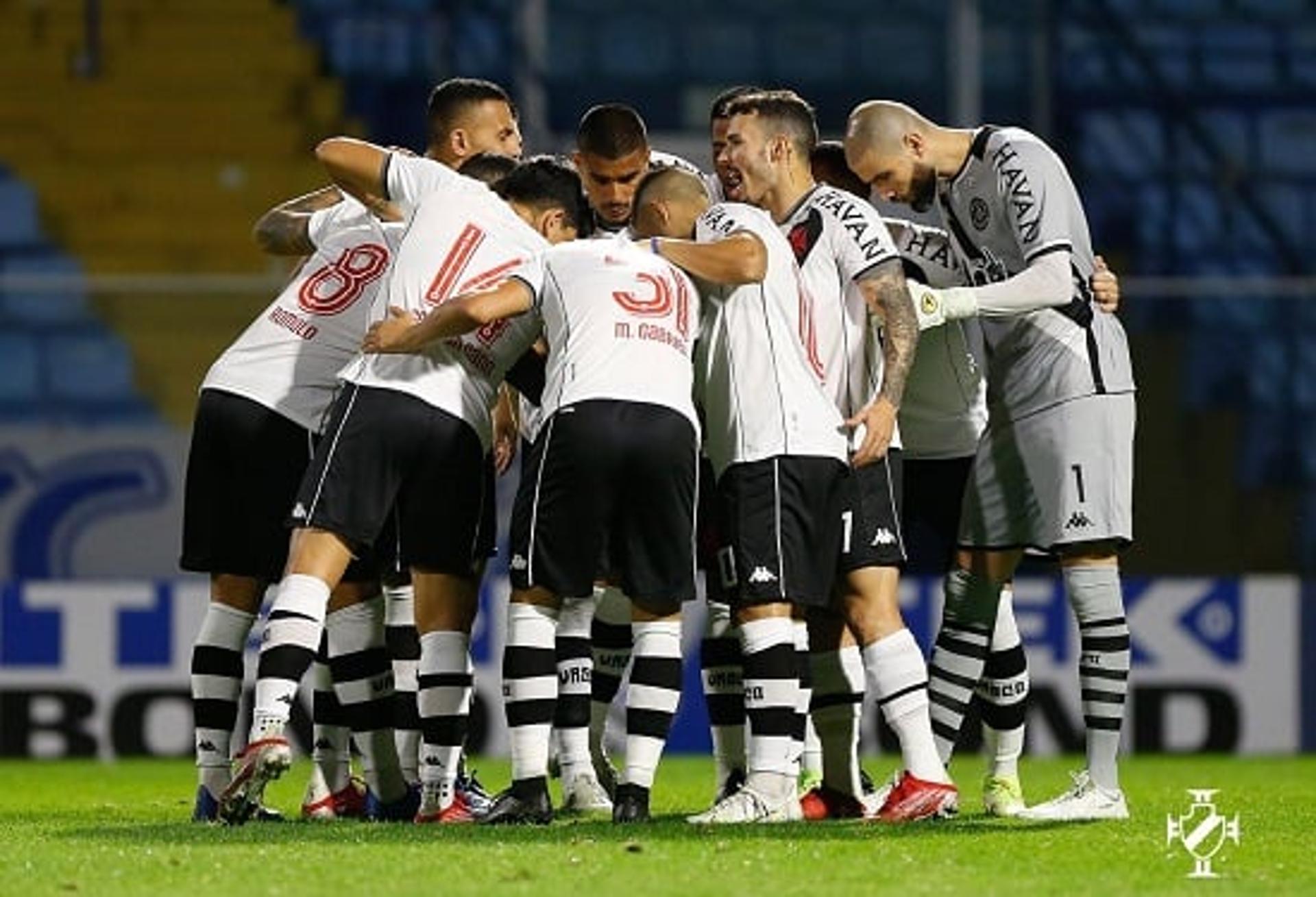 Avaí x Vasco - grupo elenco do Vasco