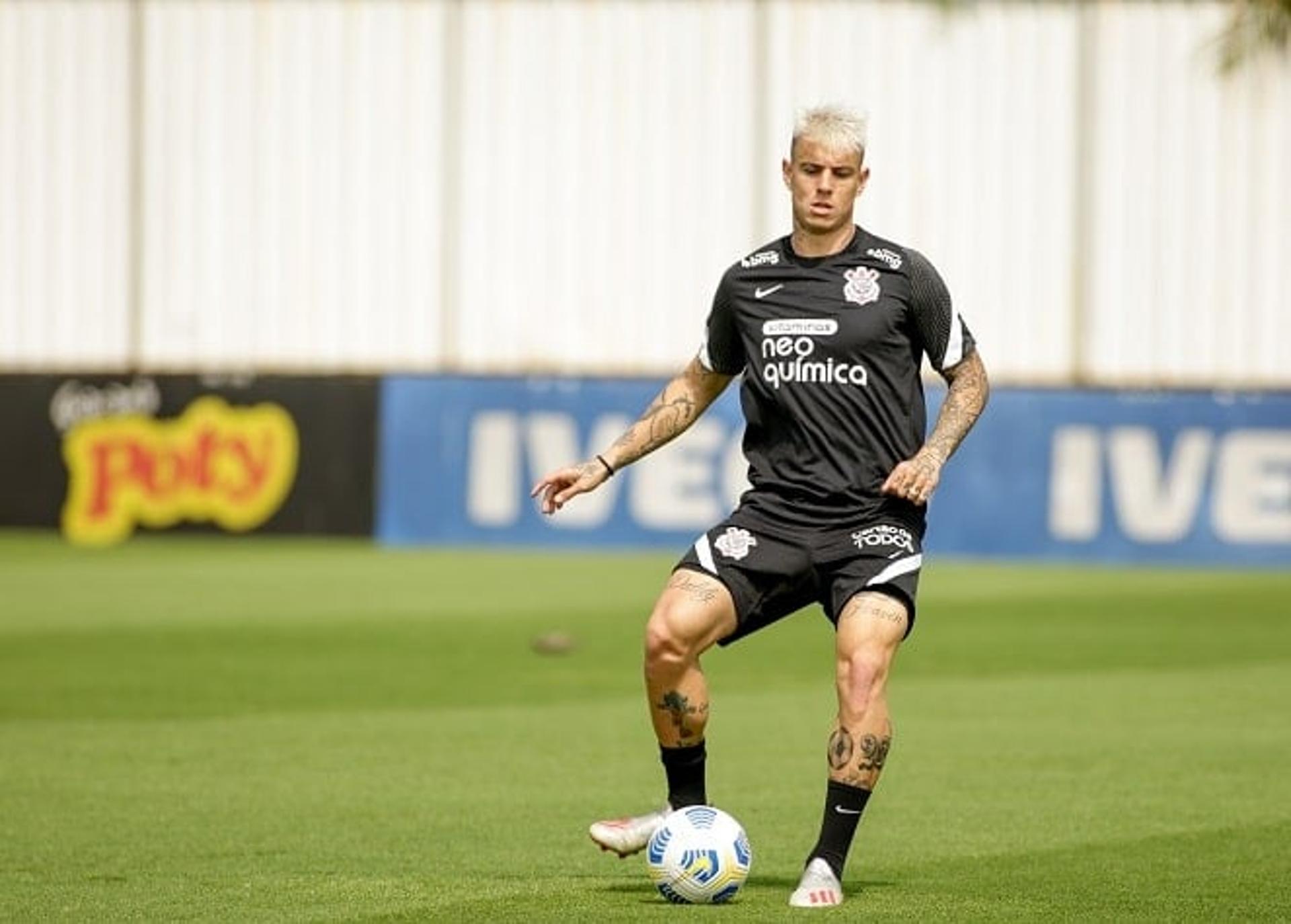 Róger Guedes - Treino Corinthians