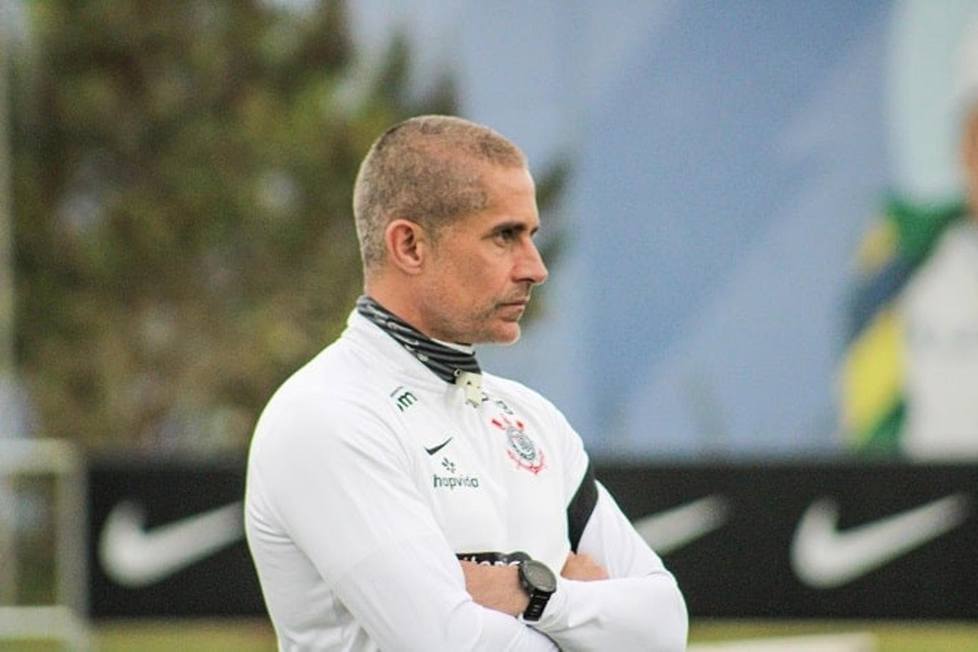 Sylvinho - Treino Corinthians