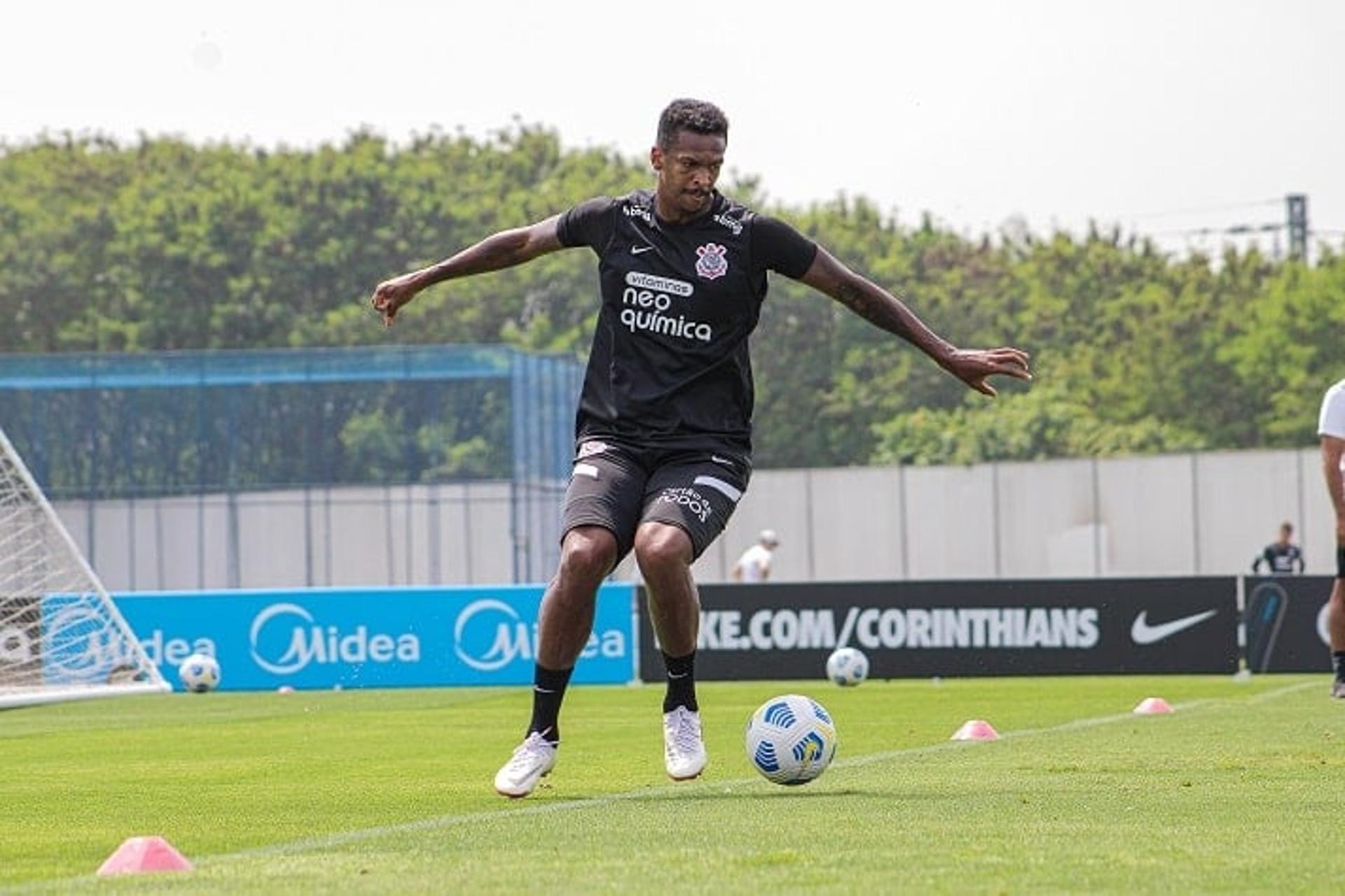 Jô - Treino Corinthians