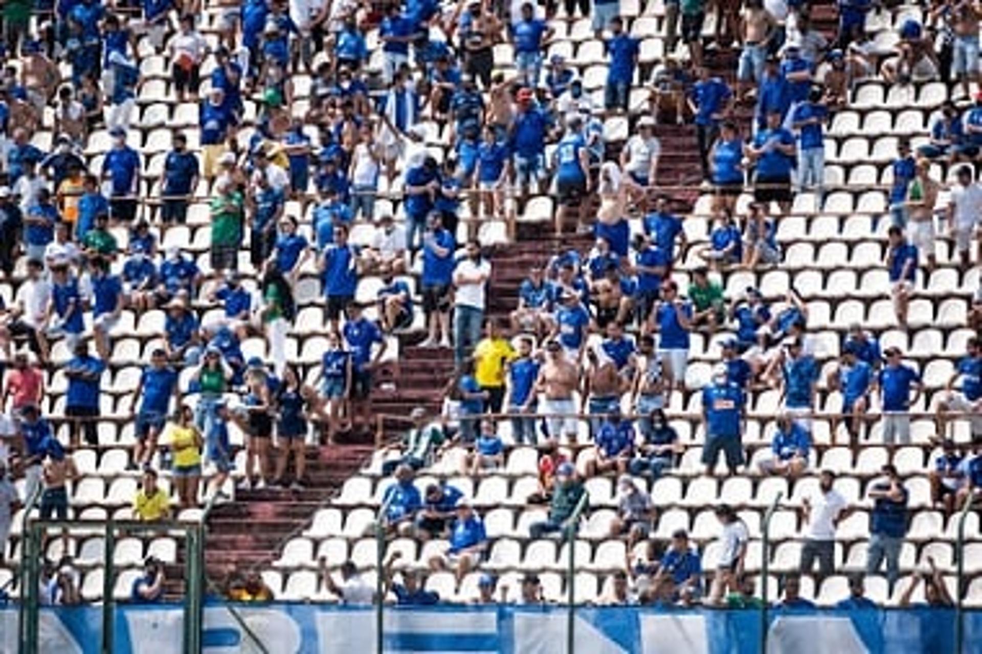 Será o terceiro jogo do time azul com a presença do seu torcedor na Série B