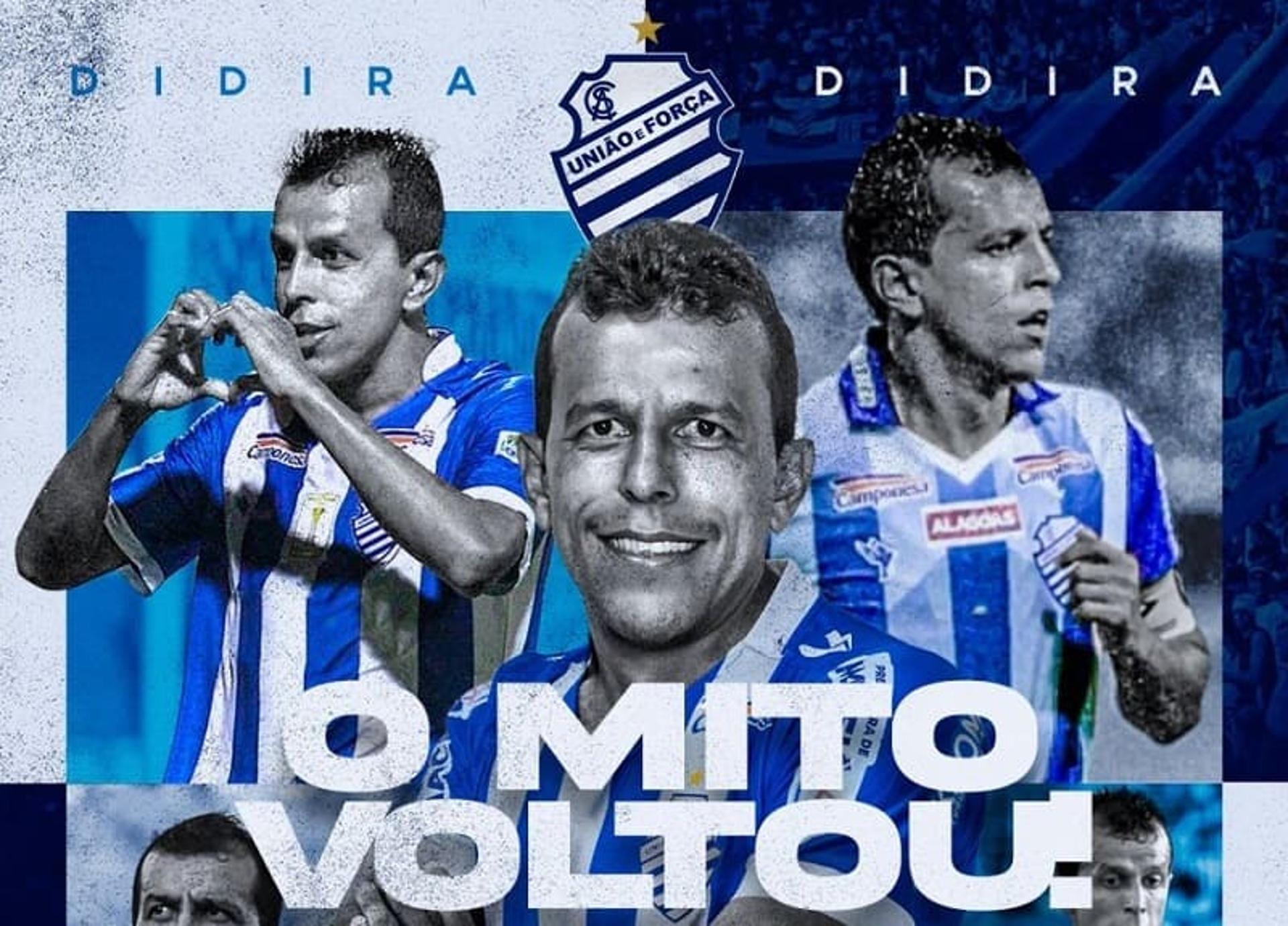 Didira volta ao CSA