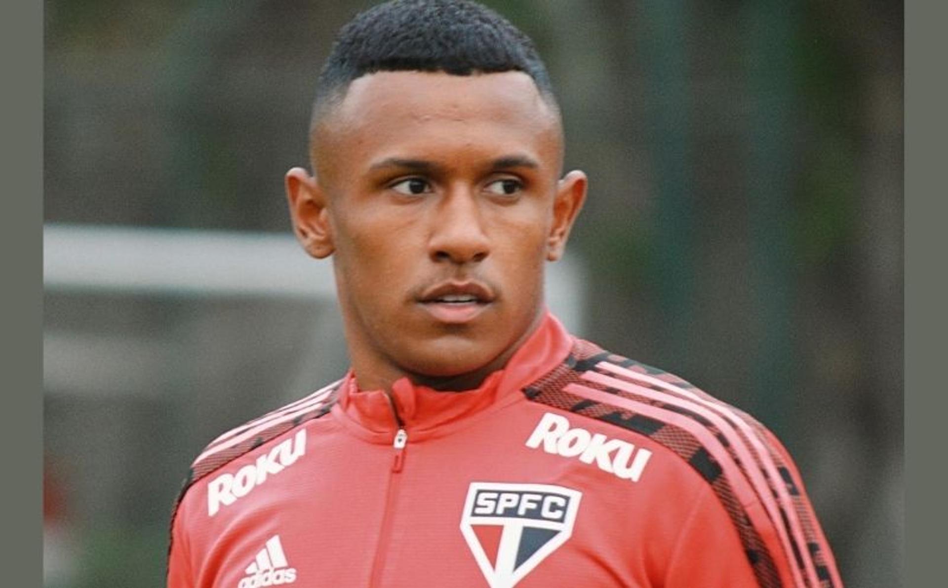 Marquinhos - treino São Paulo