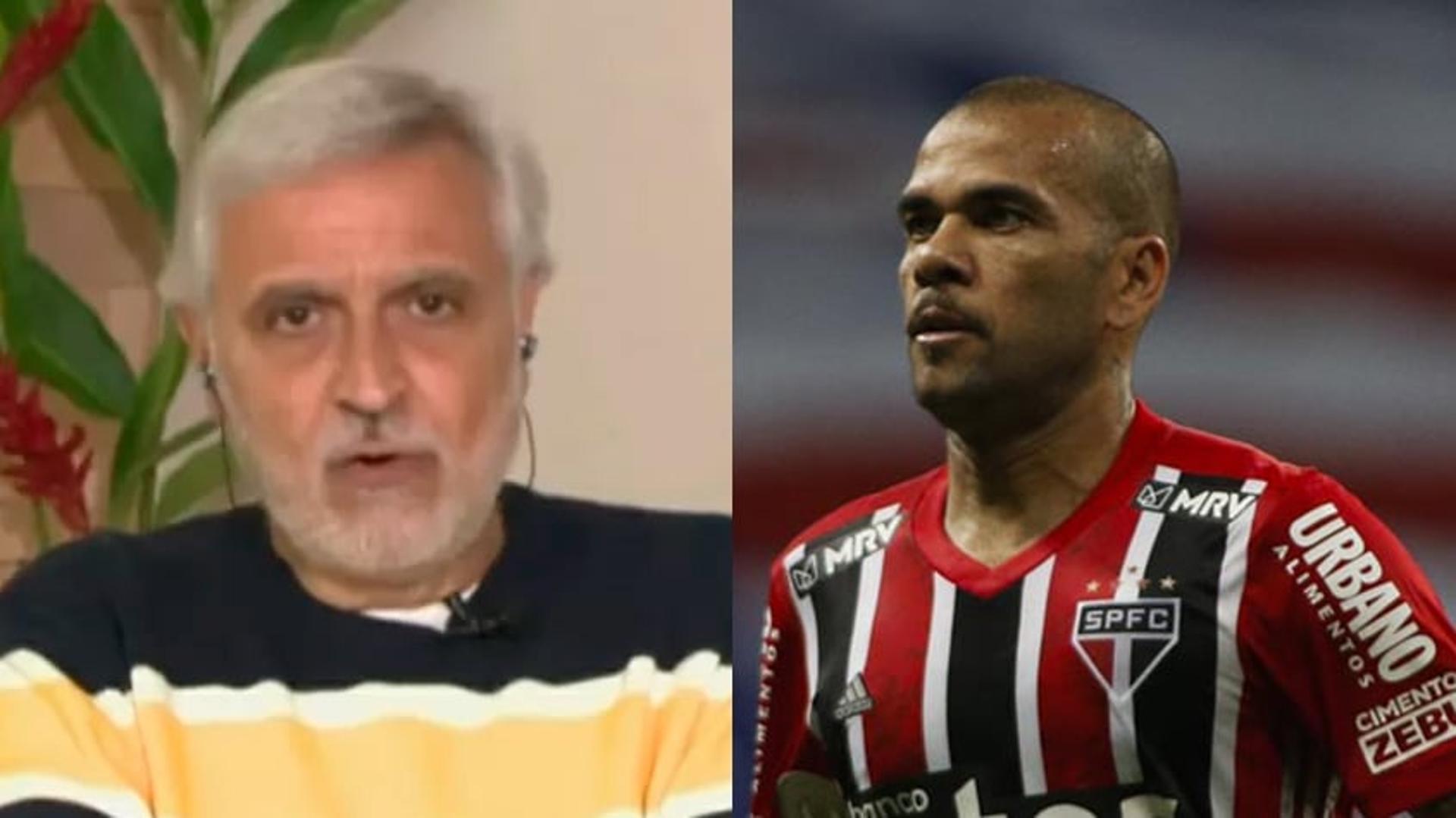 Sormani e Daniel Alves