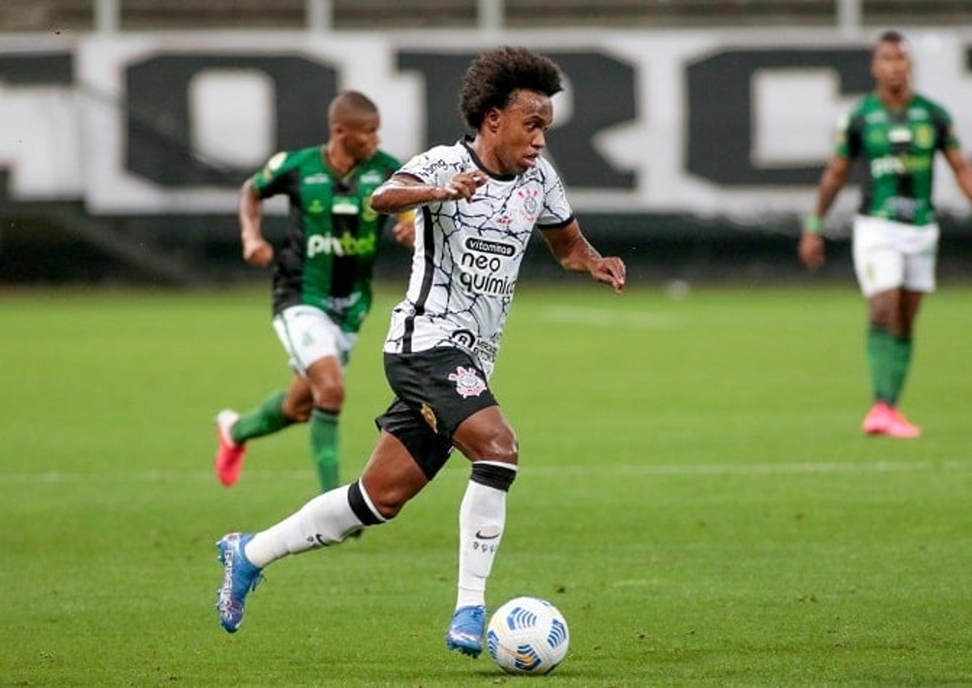 Willian - Corinthians x América-MG