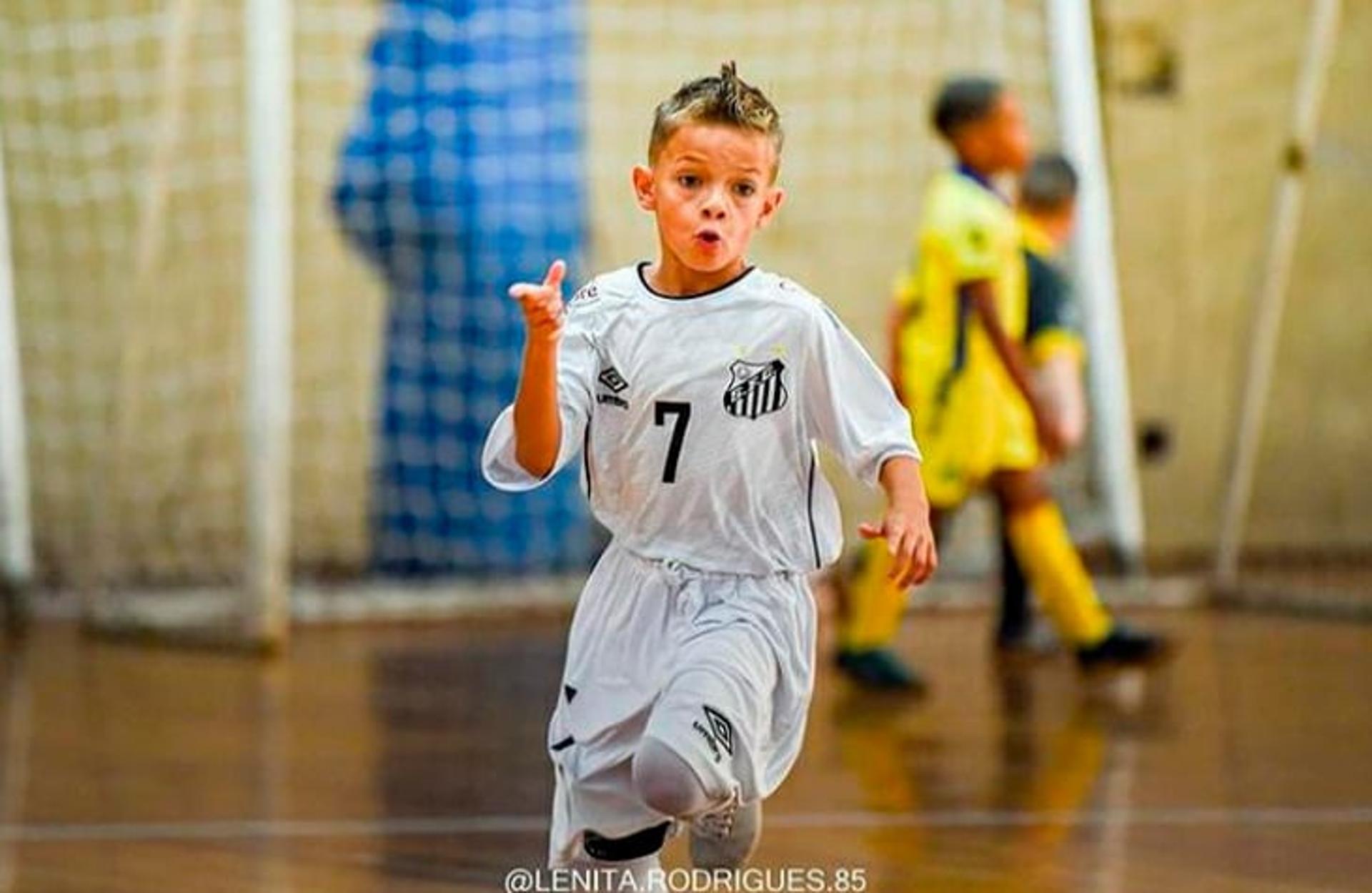 Cristiano Ronaldo - Jogador de Futsal do Santos