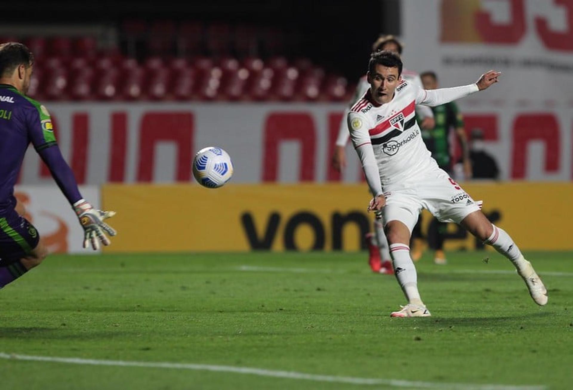 Pablo foi o titular do ataque são-paulino