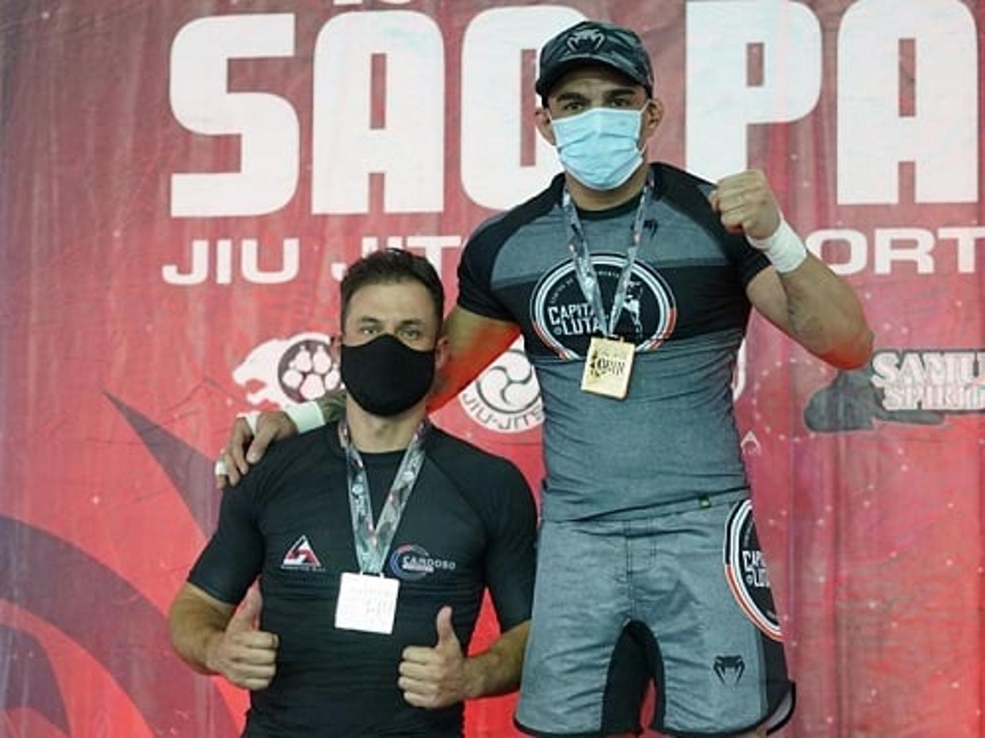 Lucas Mineiro foi campeão no São Paulo Open da CBJJE (Foto: Arquivo Pessoal)