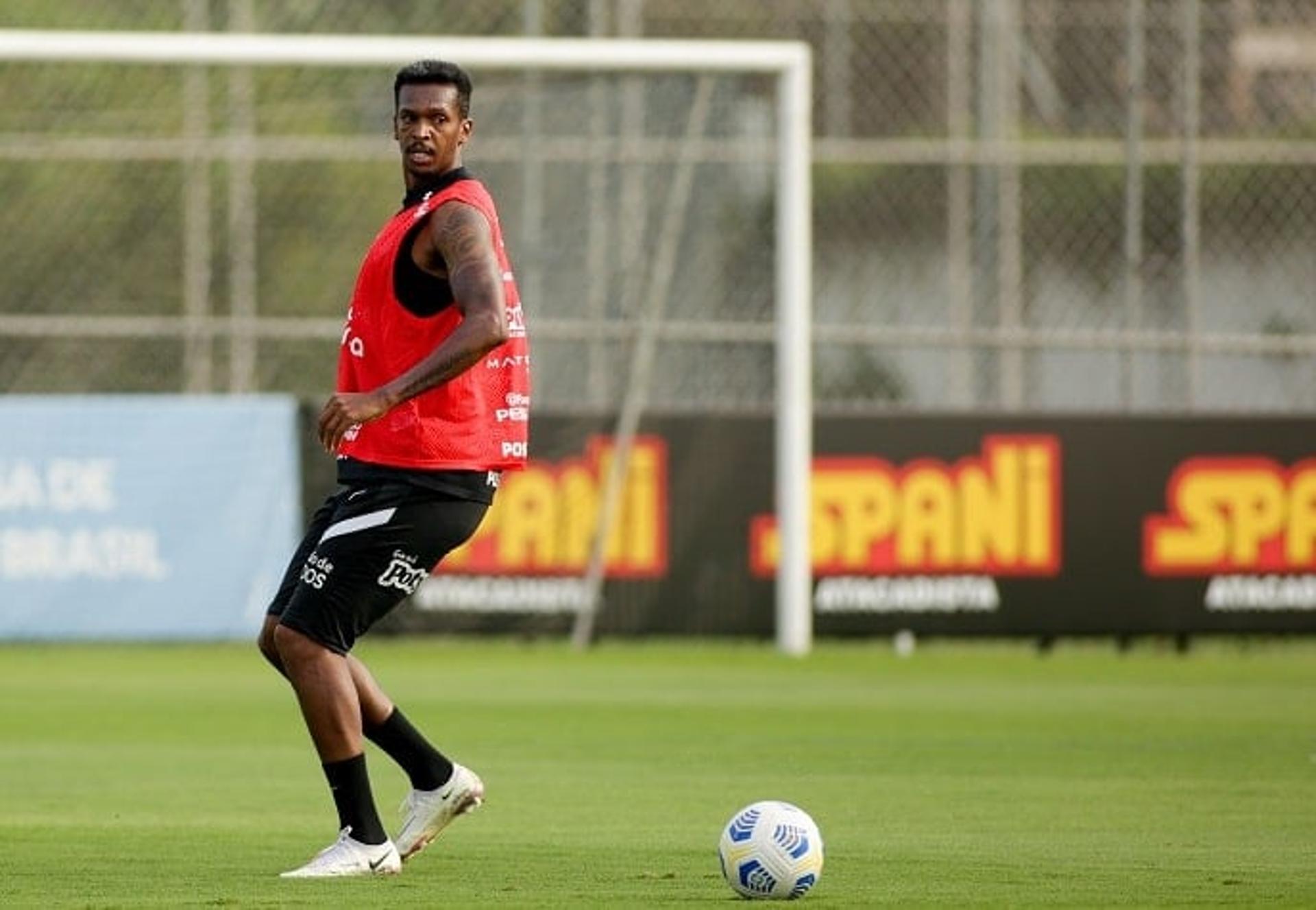 Jô - Treino Corinthians