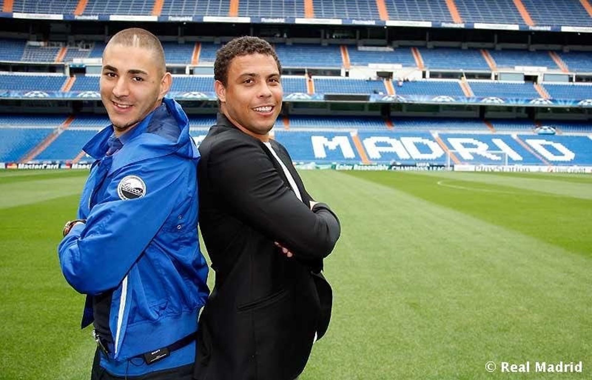 Benzema e Ronaldo Fenômeno