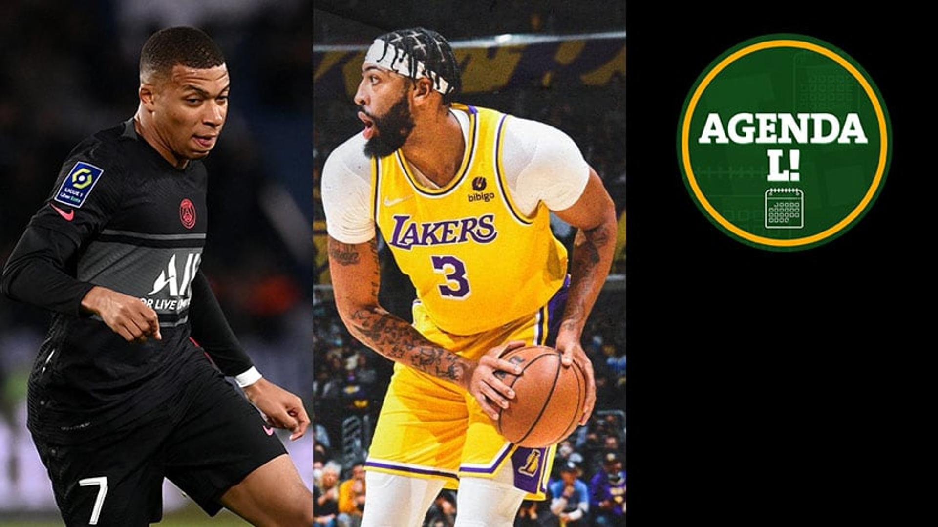 Agenda do Dia - PSG e Lakers