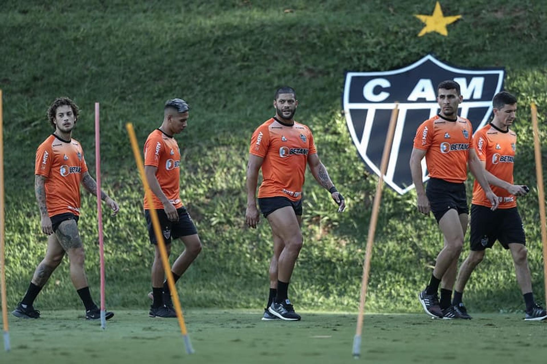 Treino Atlético-MG - Hulk