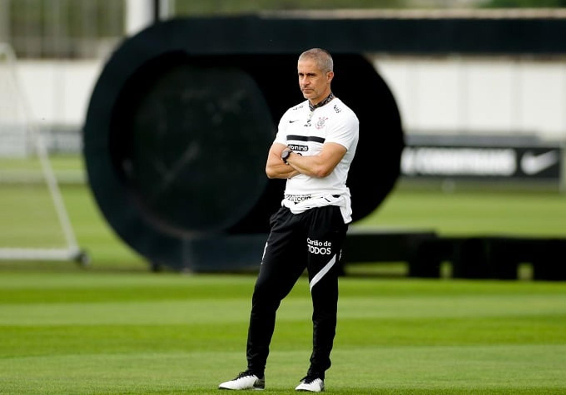 Sylvinho - Treino Corinthians