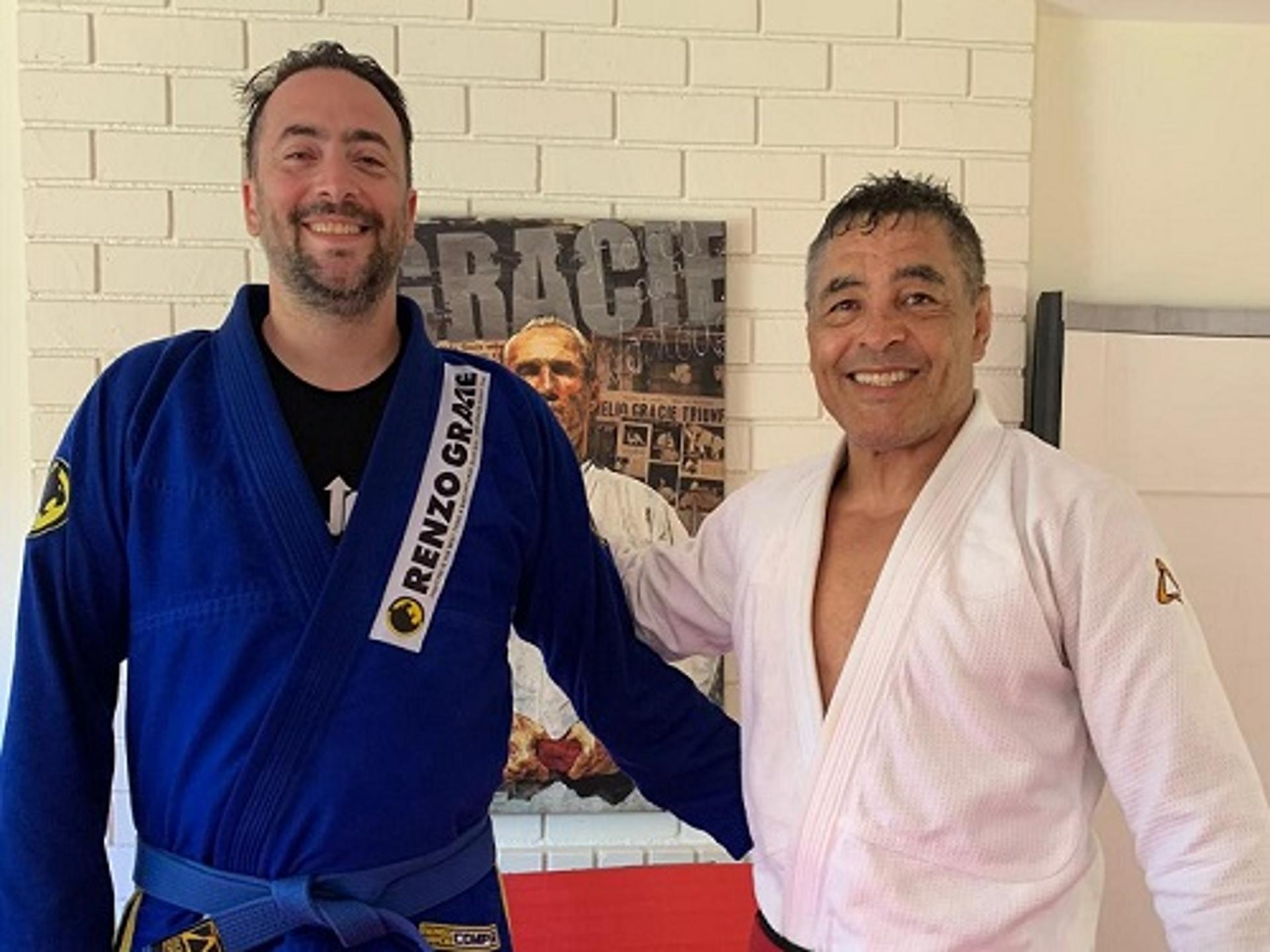 Raphael Auad citou o episódio com Rickson Gracie como um dos melhores (Foto: Arquivo Pessoal)