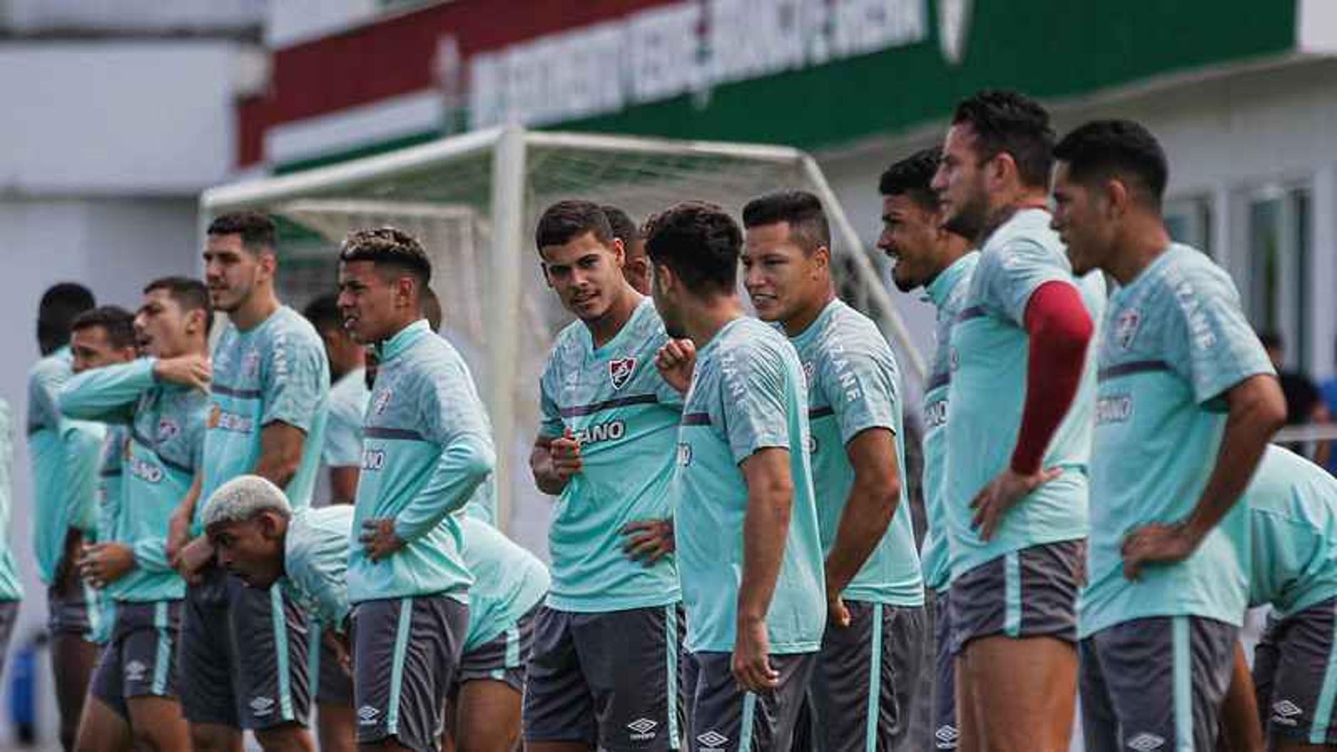 Treino Fluminense - grupo