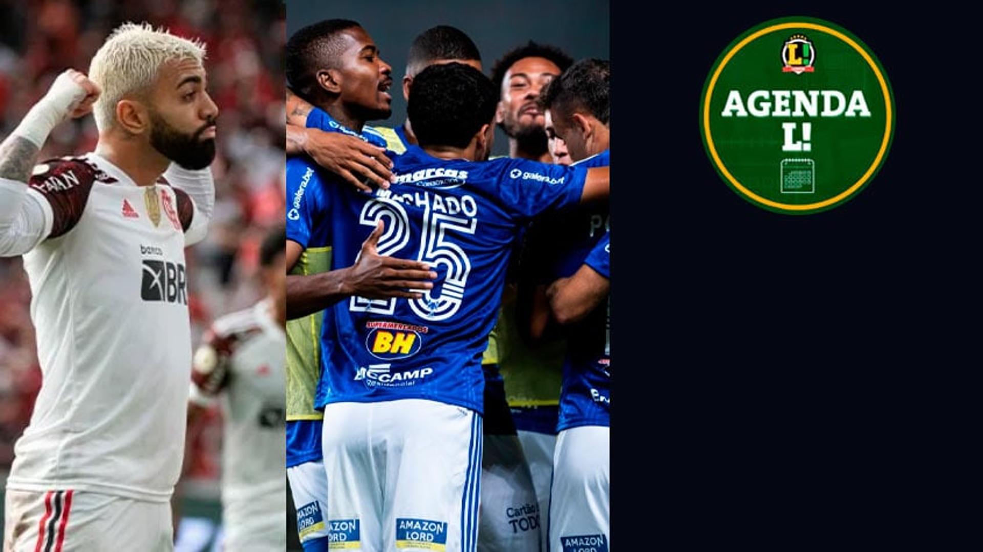 Flamengo no Brasileirão de 2021 e uma do Cruzeiro na Série B 2021