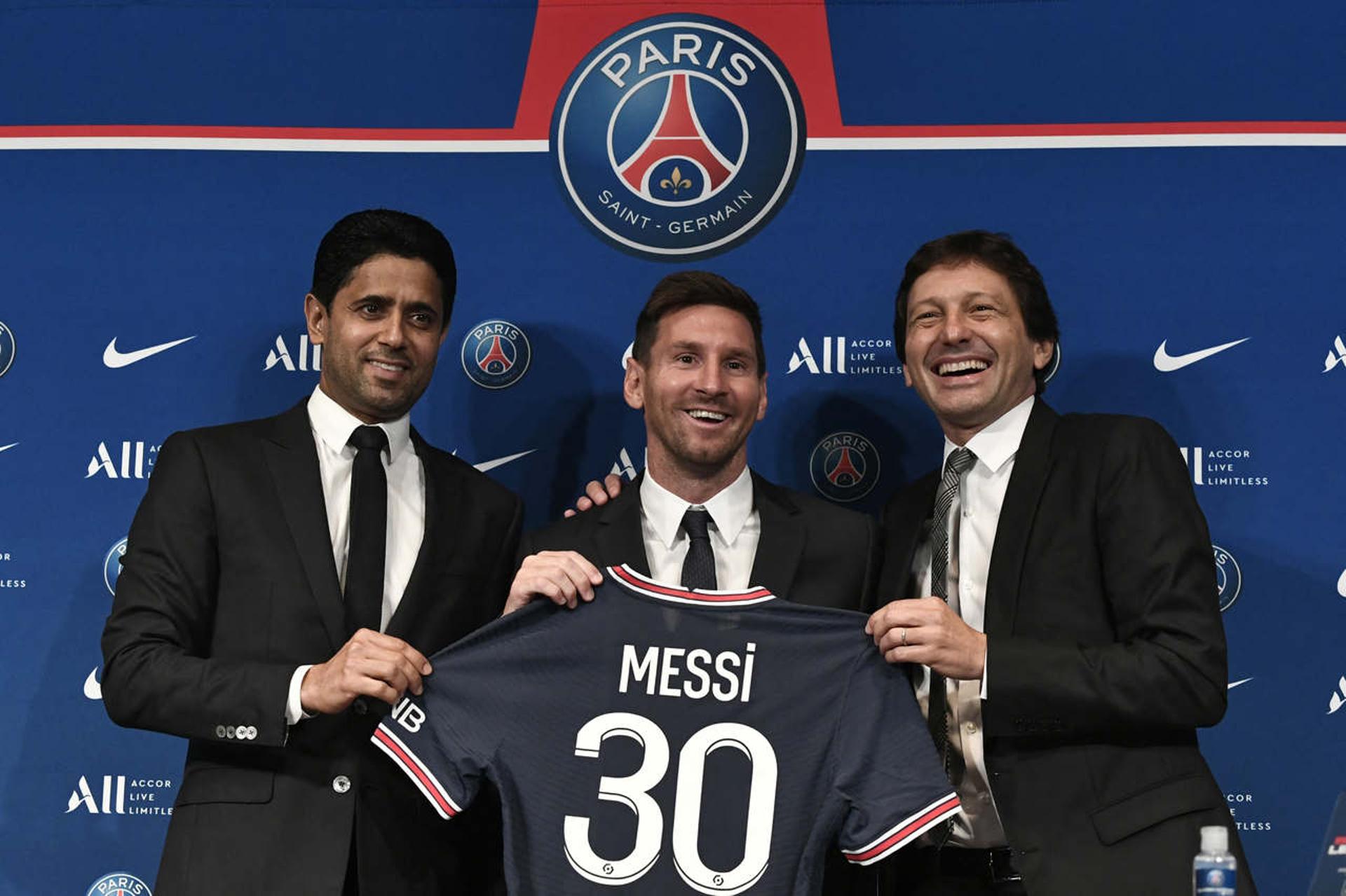 Apresentação de Messi no PSG