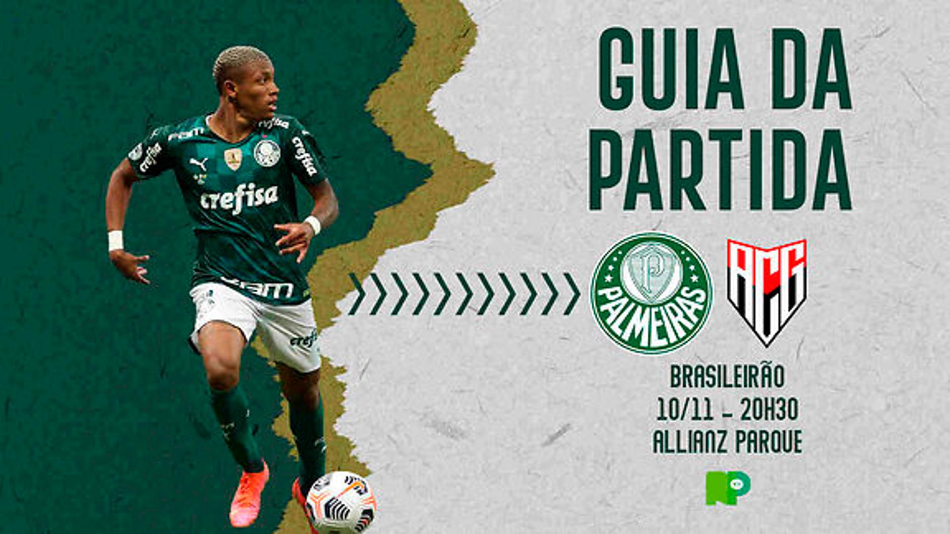 palmeiras x atlético-GO guia